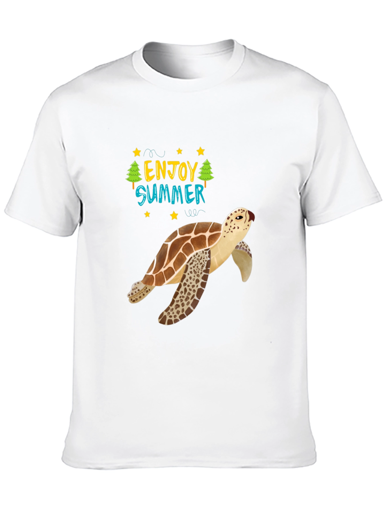 Enjoy Summer Sea Turtle Graphic Tee