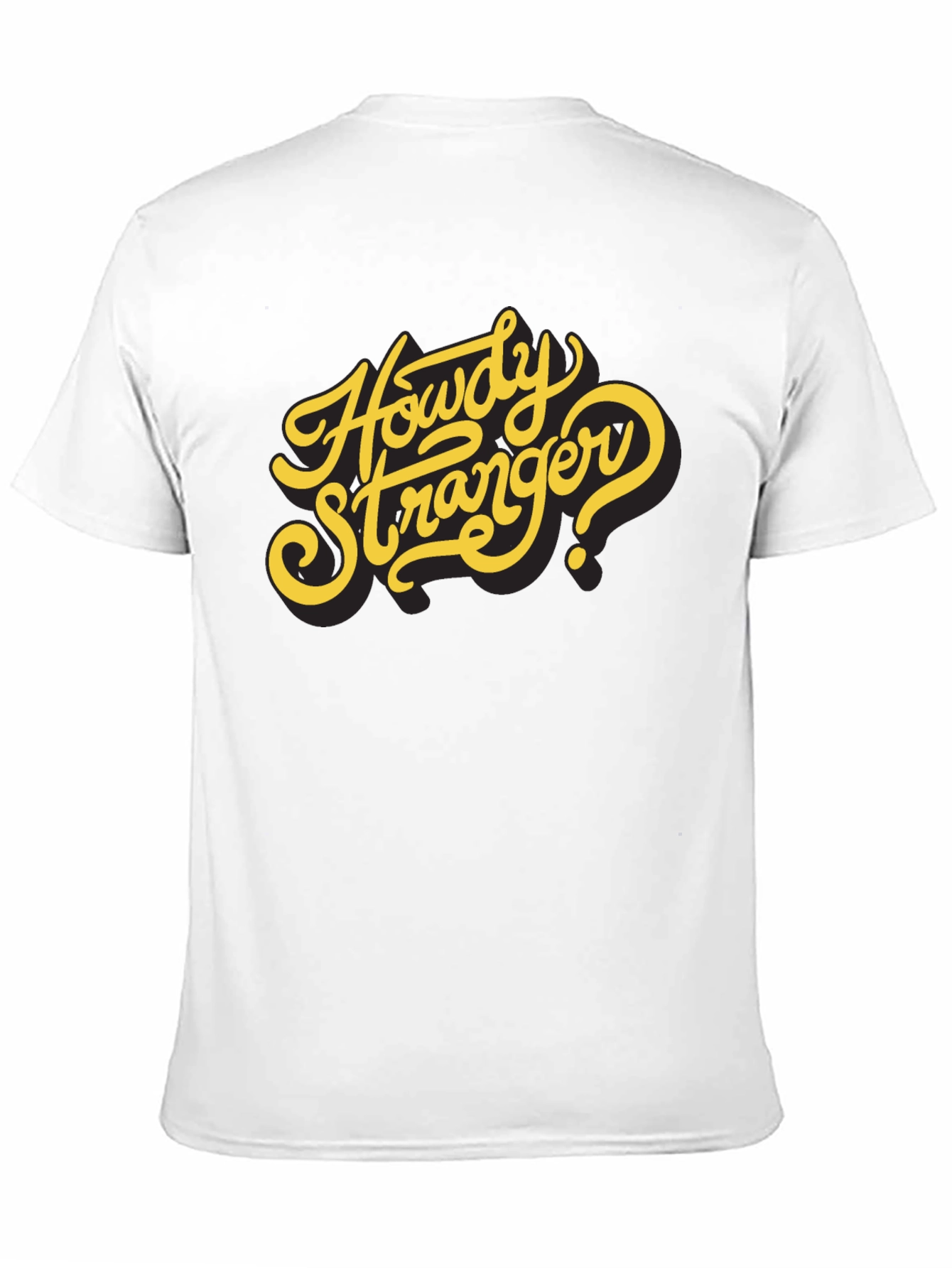 Howdy Stranger Graphic T-Shirt - Western Style Tee