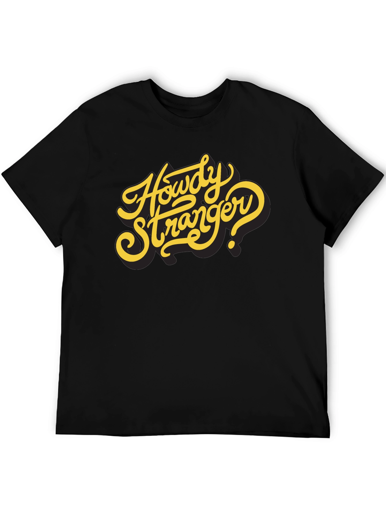 Howdy Stranger Graphic T-Shirt - Western Style Tee