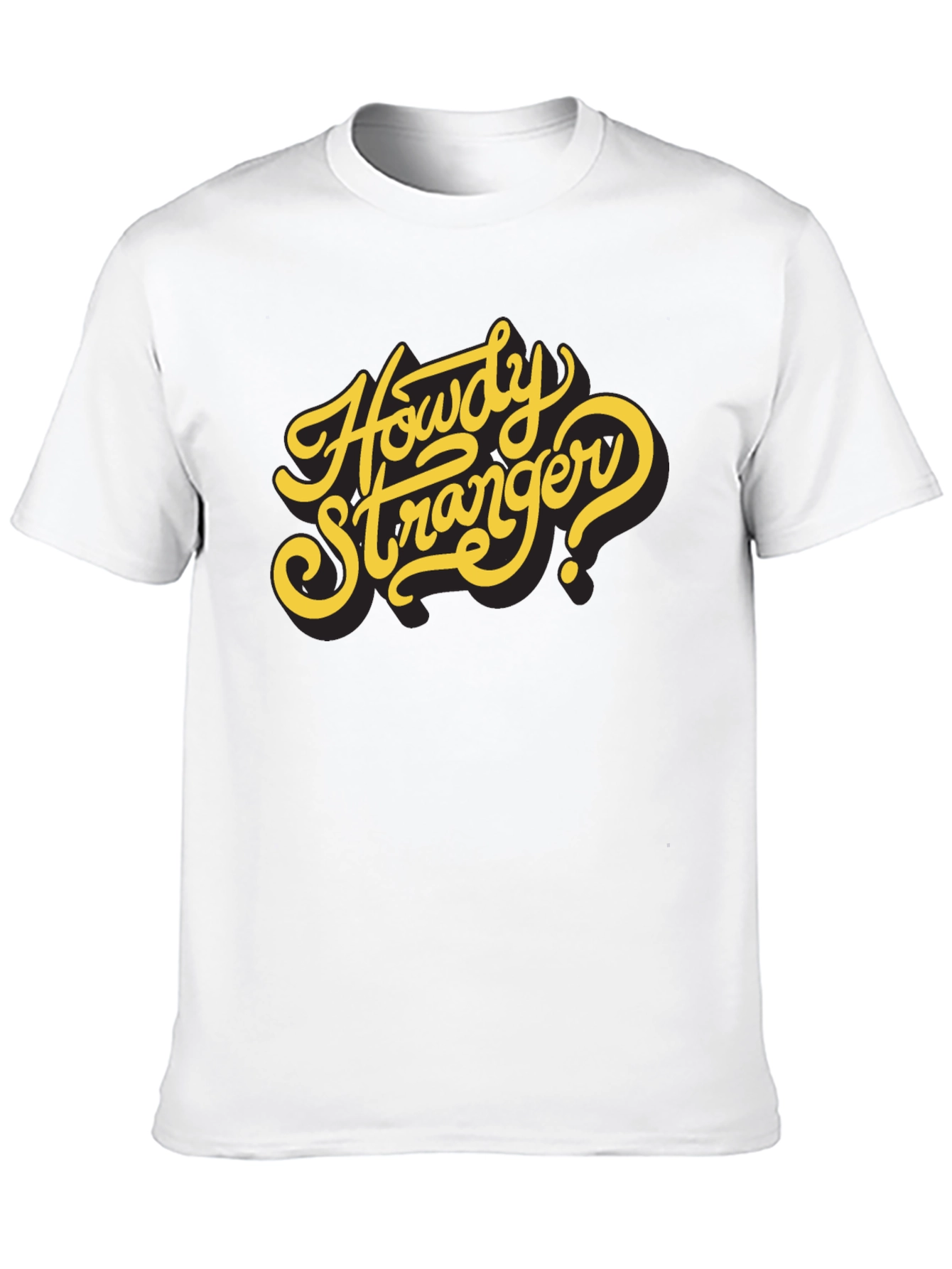 Howdy Stranger Graphic T-Shirt - Western Style Tee