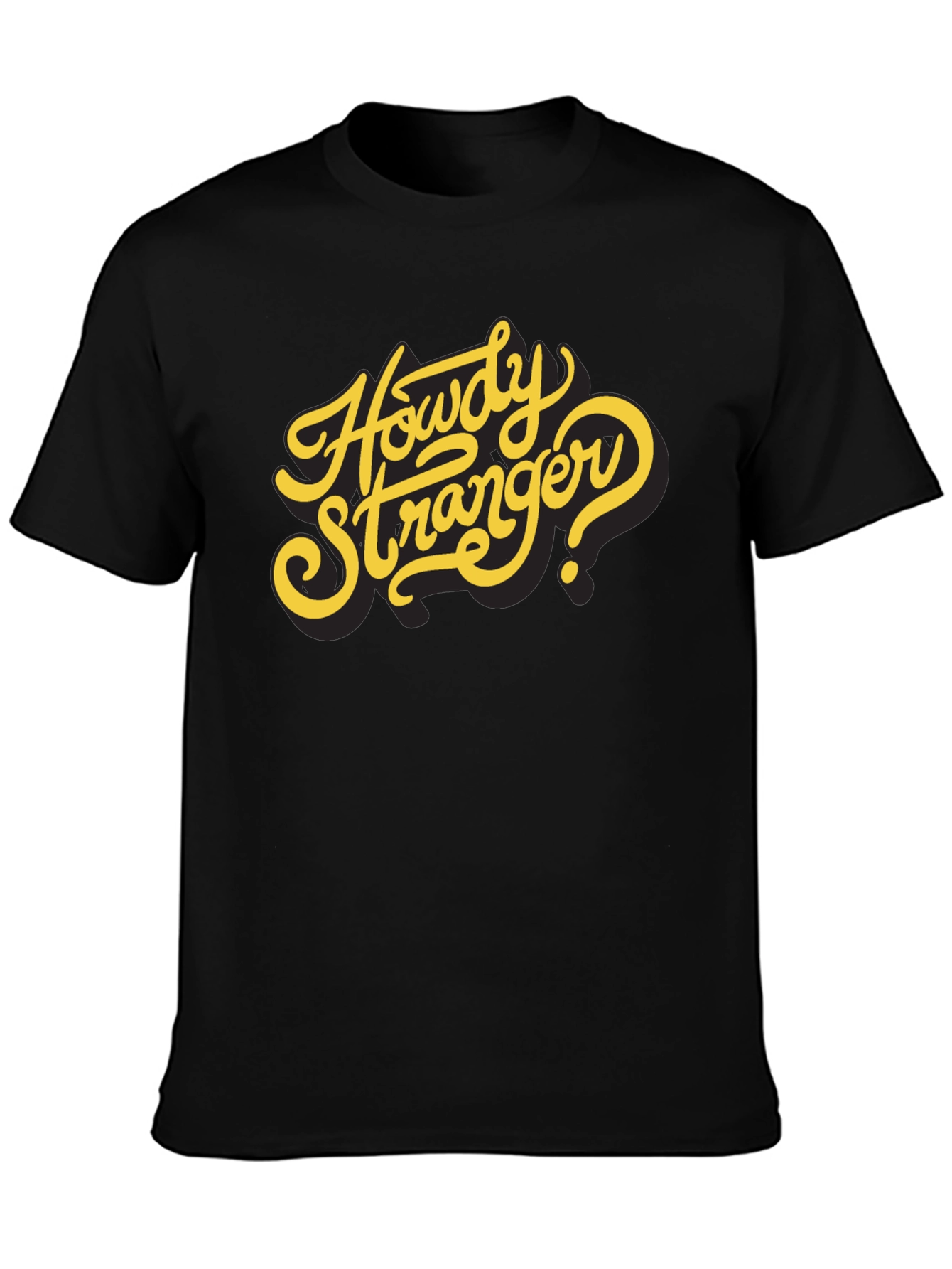Howdy Stranger Graphic T-Shirt - Western Style Tee