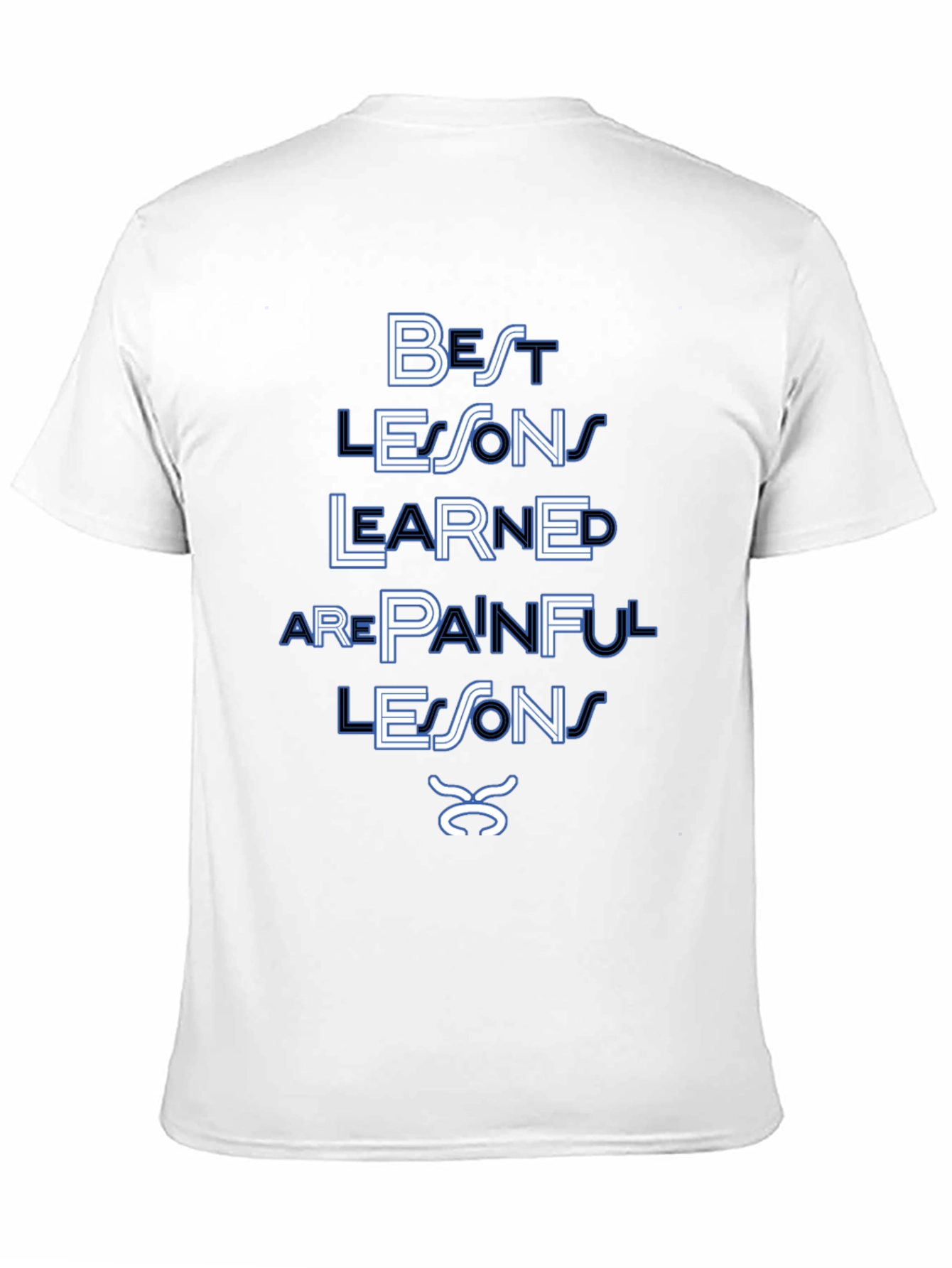 Painful Lessons T-Shirt | Black Graphic Tee