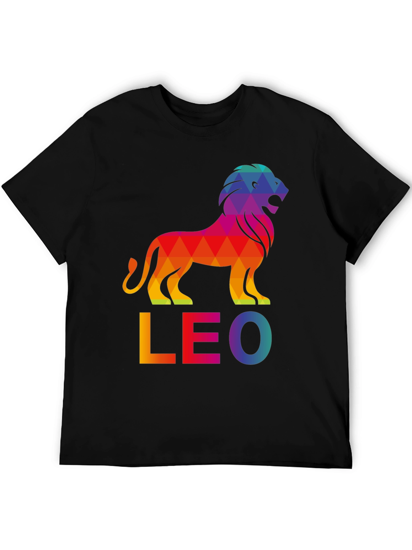 Colorful Leo Zodiac T-Shirt