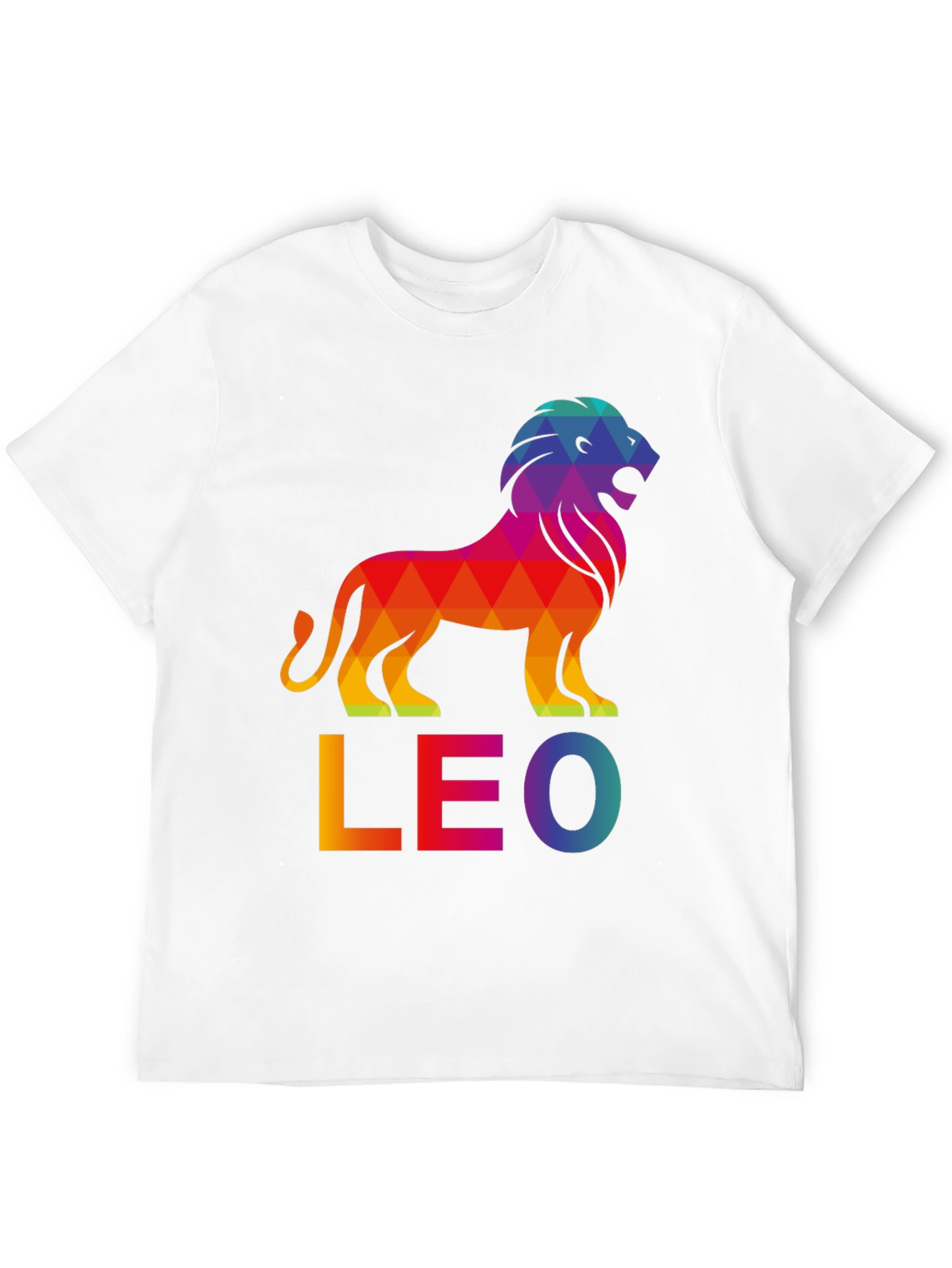 Colorful Leo Zodiac T-Shirt