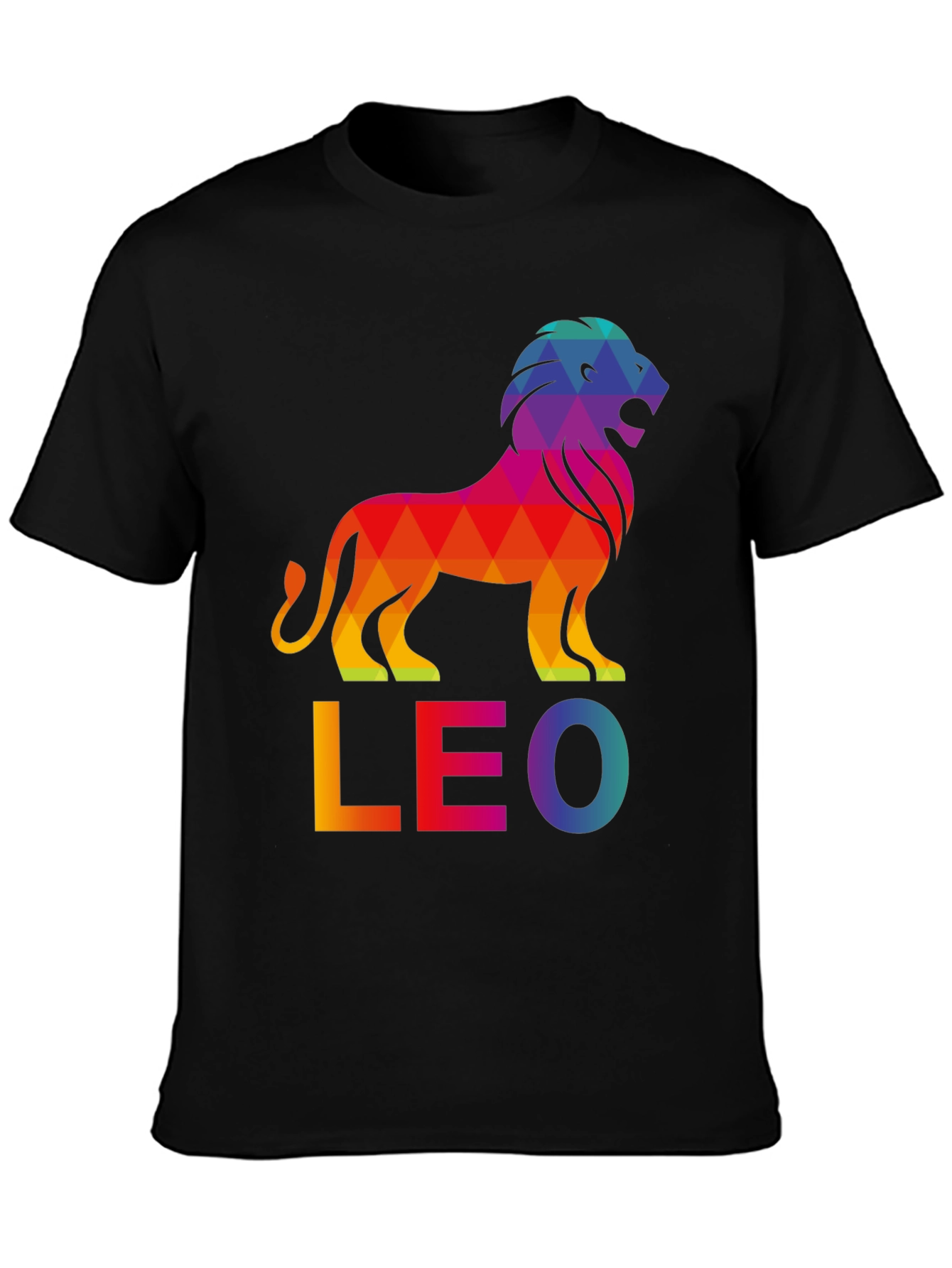 Colorful Leo Zodiac T-Shirt