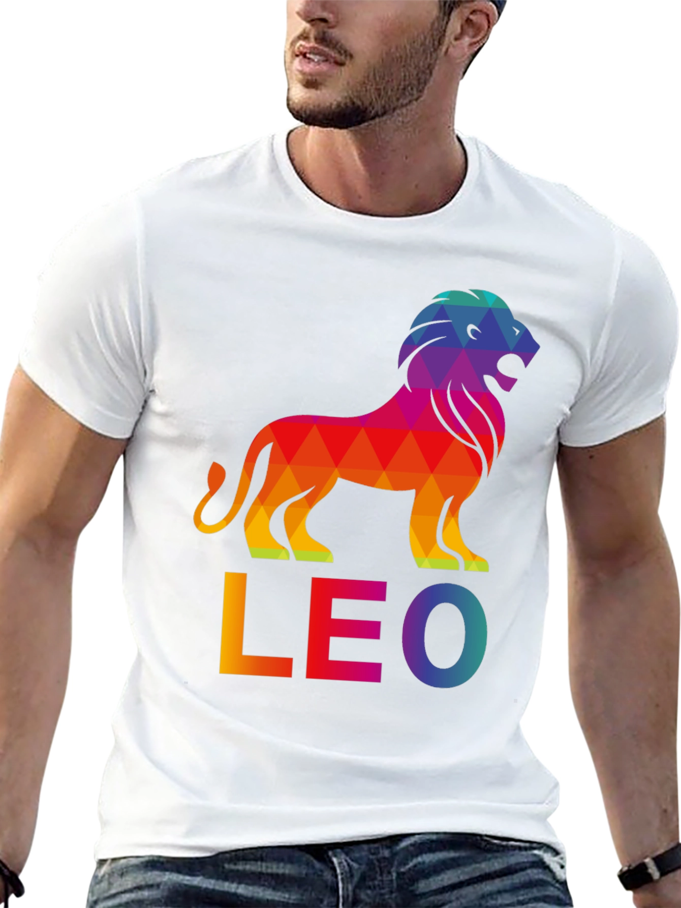Colorful Leo Zodiac T-Shirt