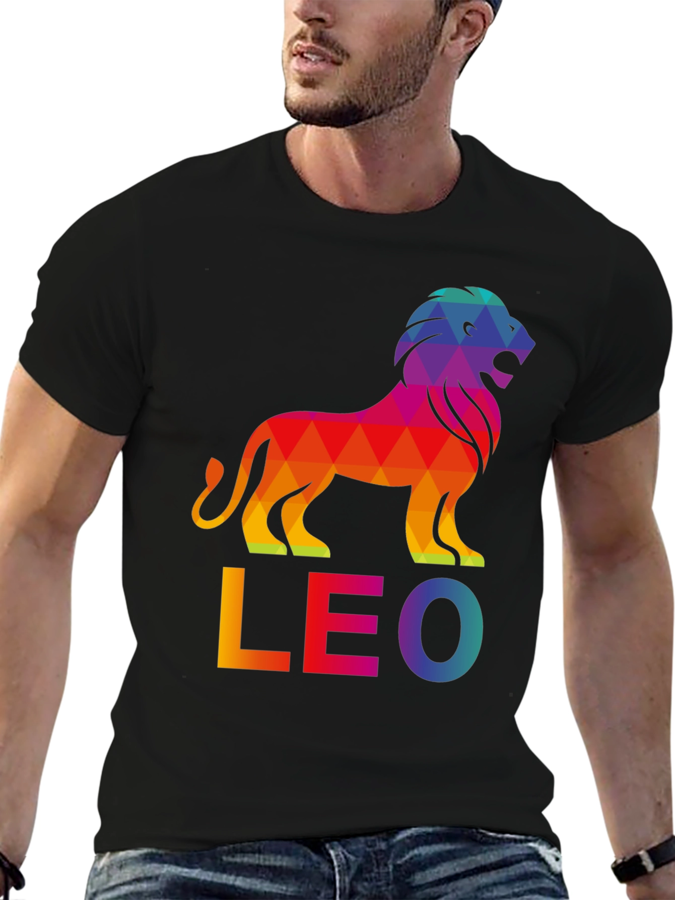 Colorful Leo Zodiac T-Shirt