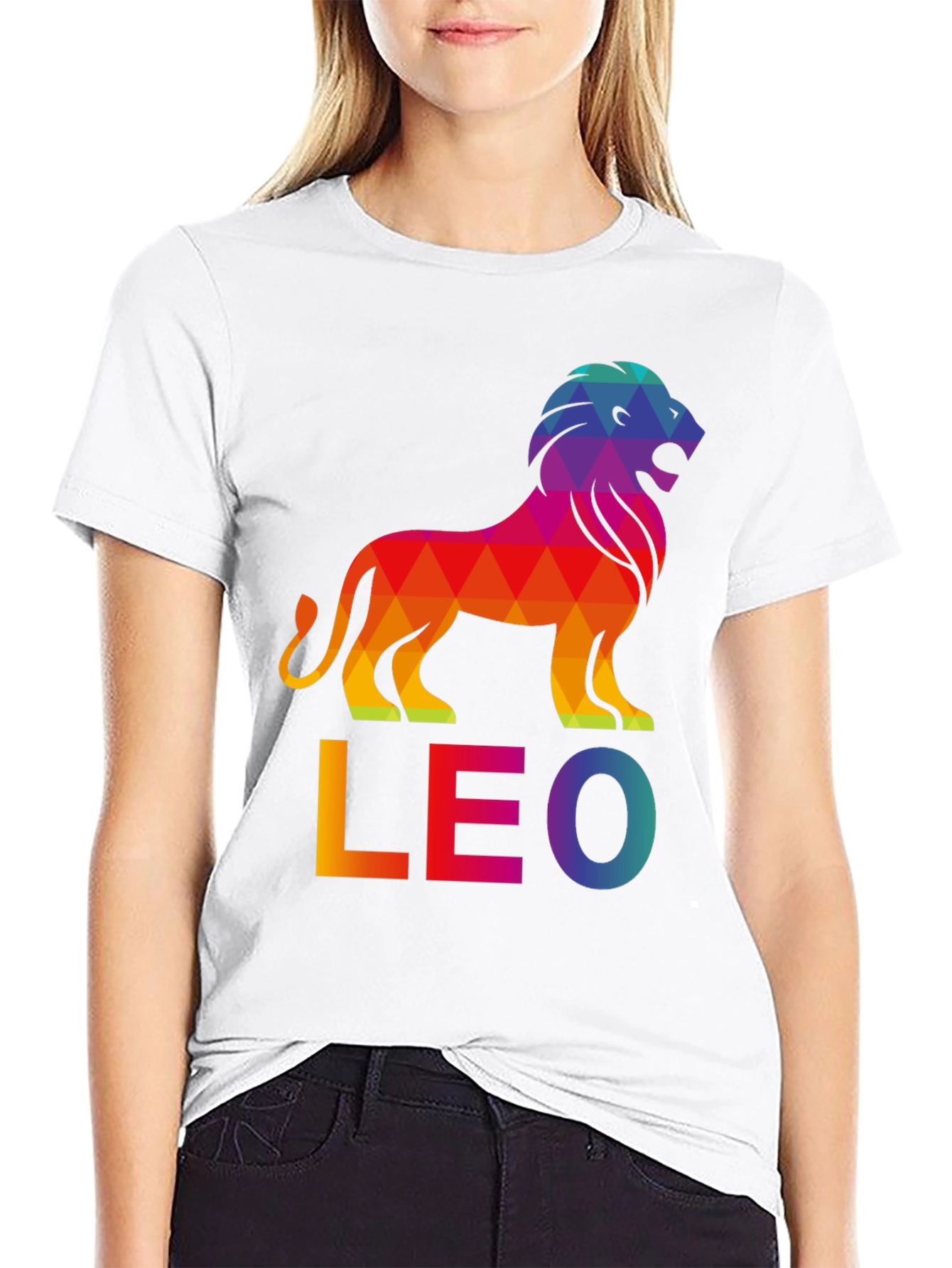 Colorful Leo Zodiac T-Shirt