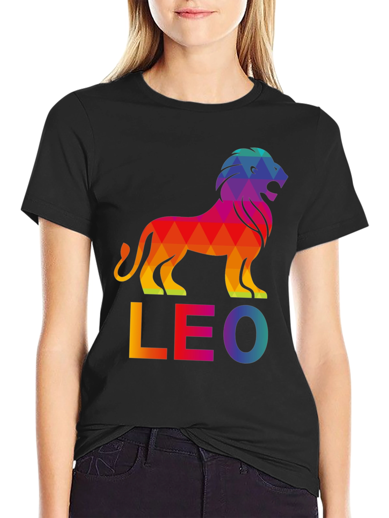 Colorful Leo Zodiac T-Shirt