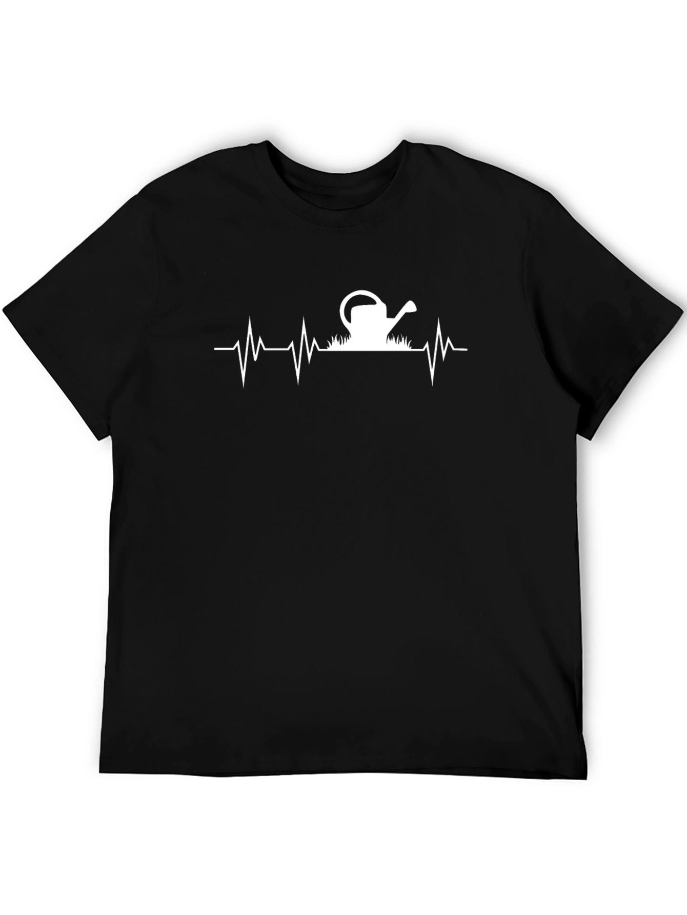 Gardener Heartbeat T-Shirt - Black