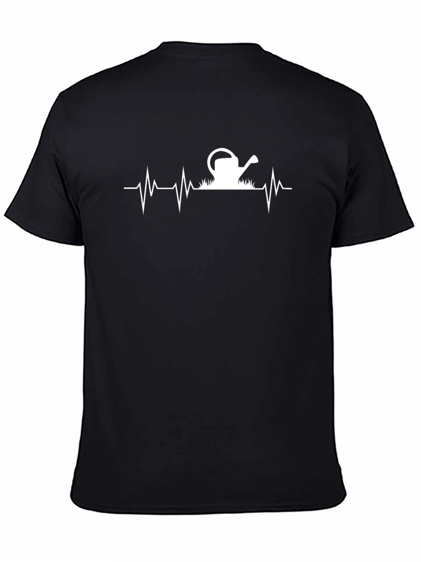 Gardener Heartbeat T-Shirt - Black