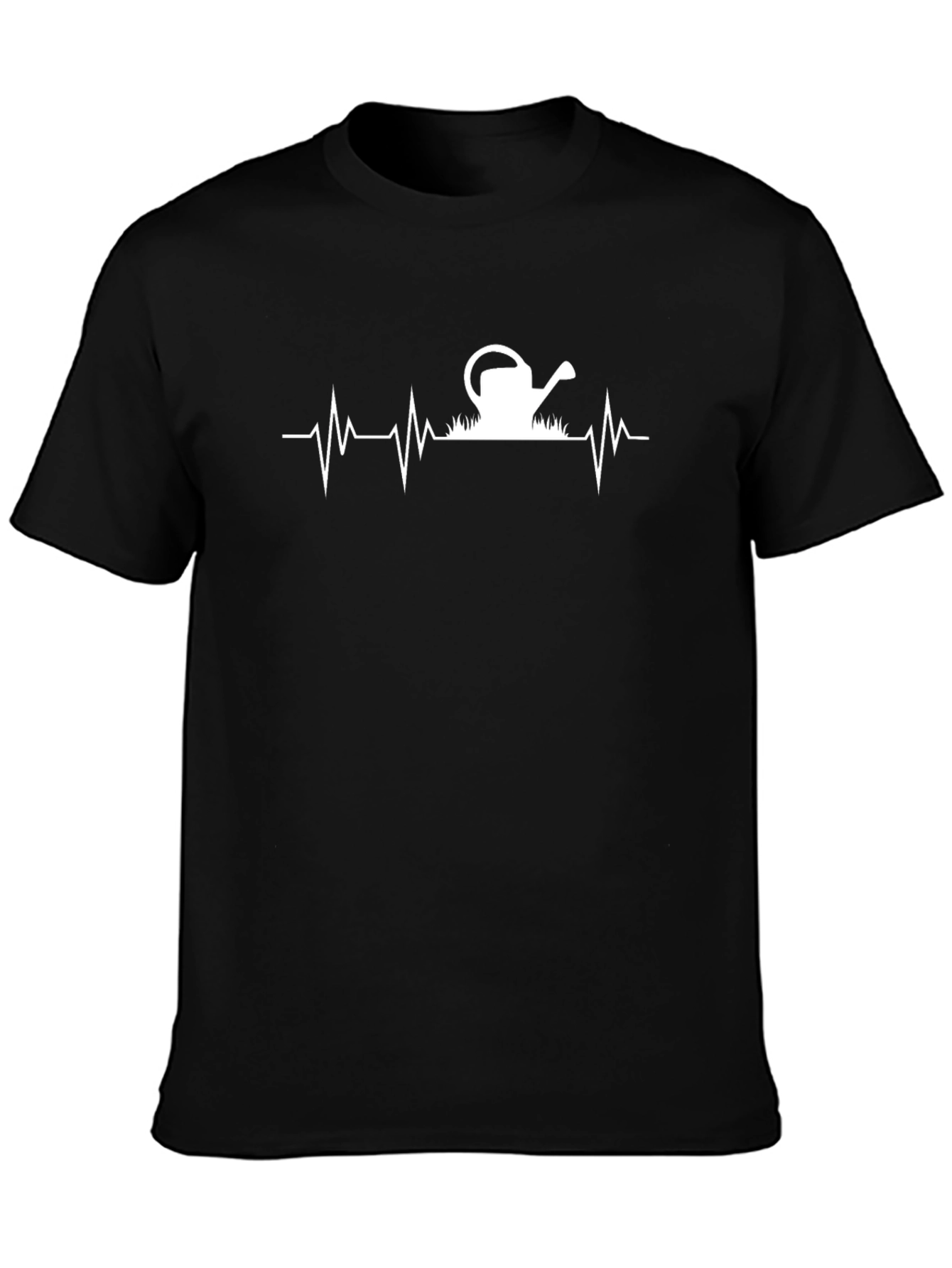 Gardener Heartbeat T-Shirt - Black