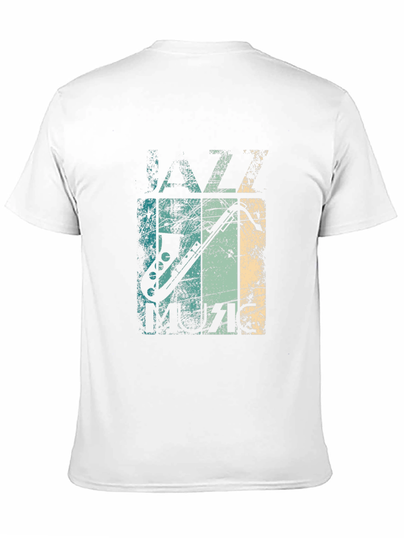 Jazz Music Graphic Tee - Mens Black T-Shirt