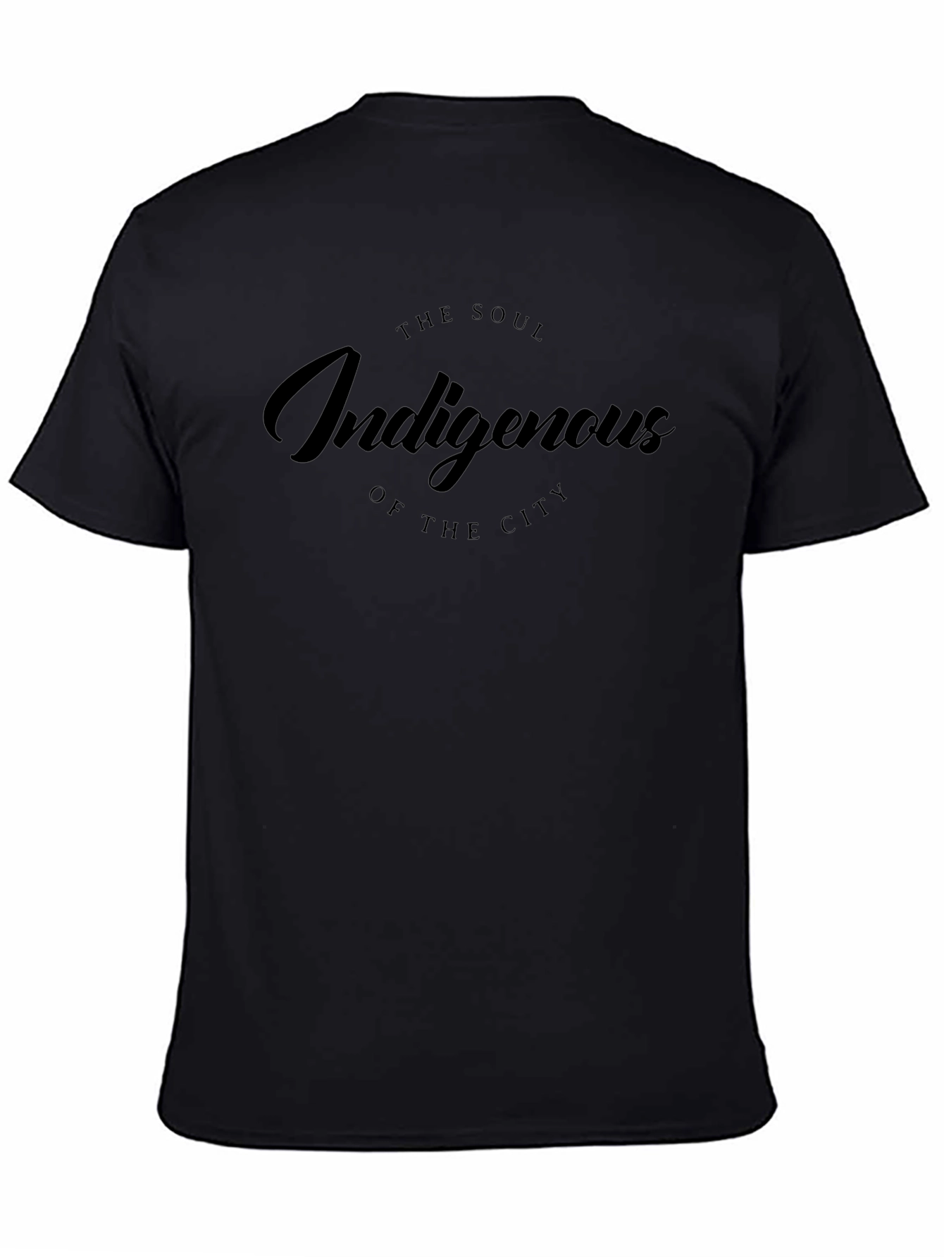 Indigenous Soul Graphic Tee - Black