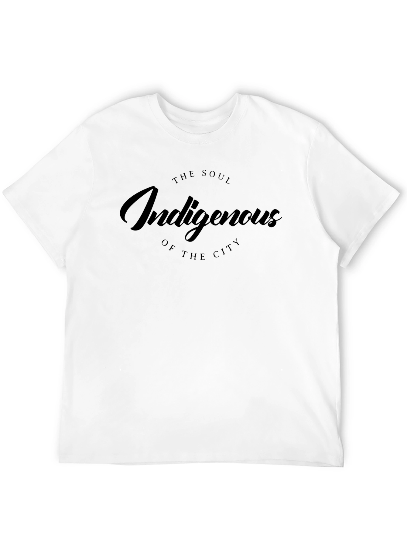Indigenous Soul Graphic Tee - Black