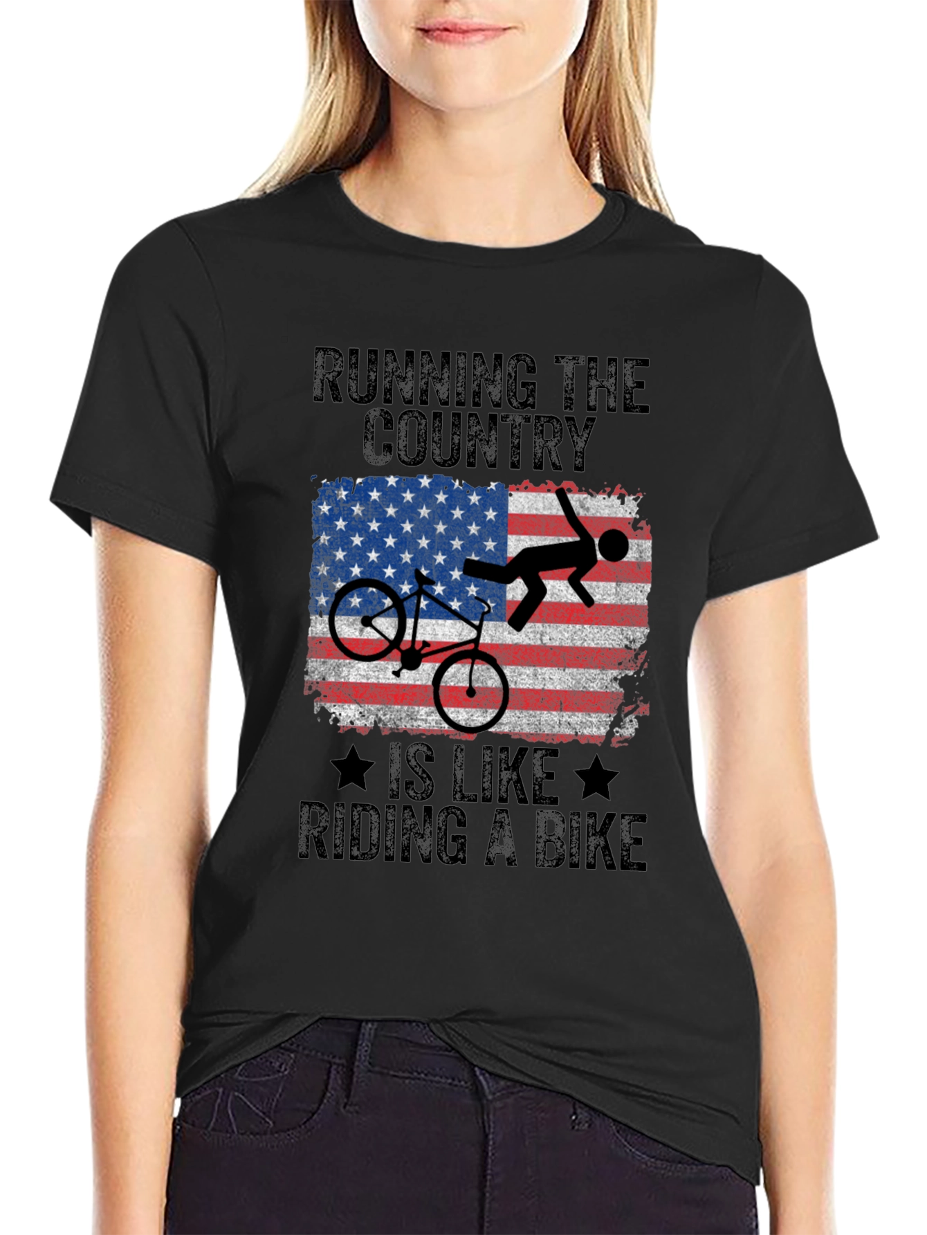 Running the Country Bike T-Shirt