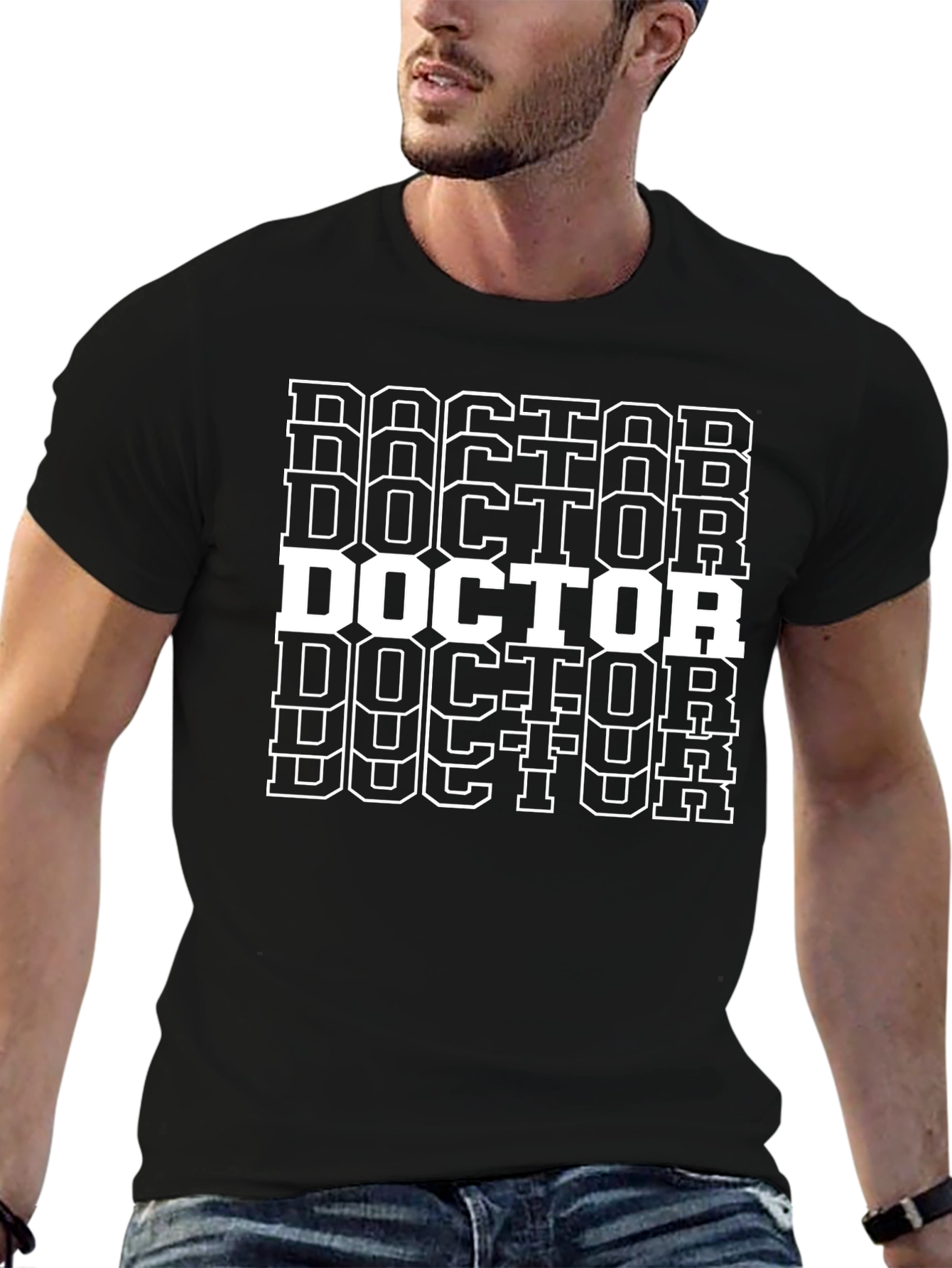 Doctor Graphic Tee - Stylish Medical Professional T-Shirt