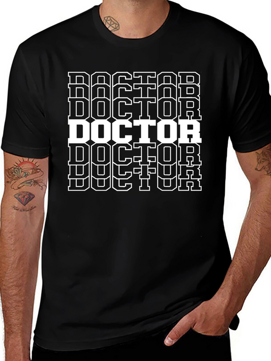 Doctor Graphic Tee - Stylish Medical Professional T-Shirt