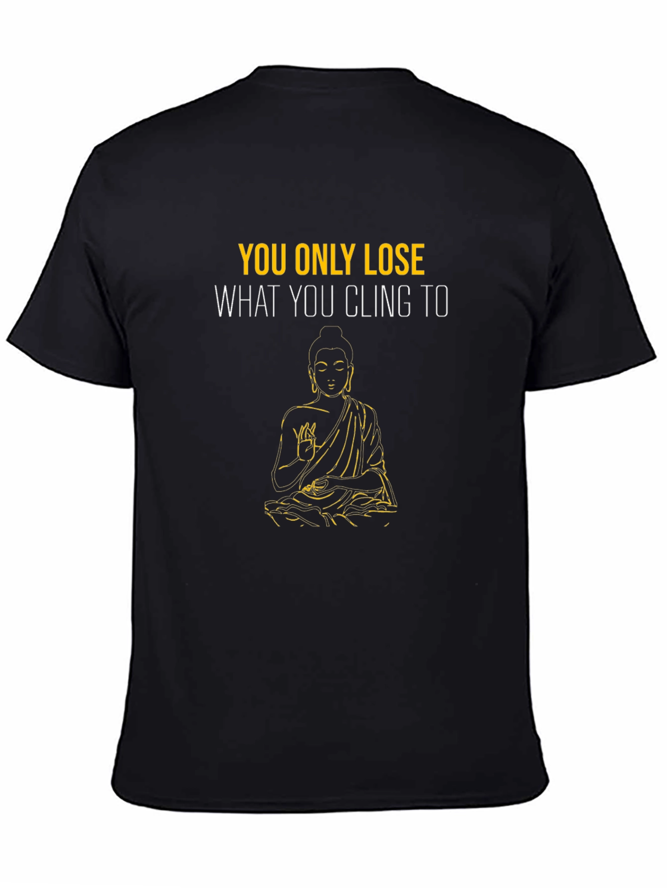Buddha Quote Black T-Shirt