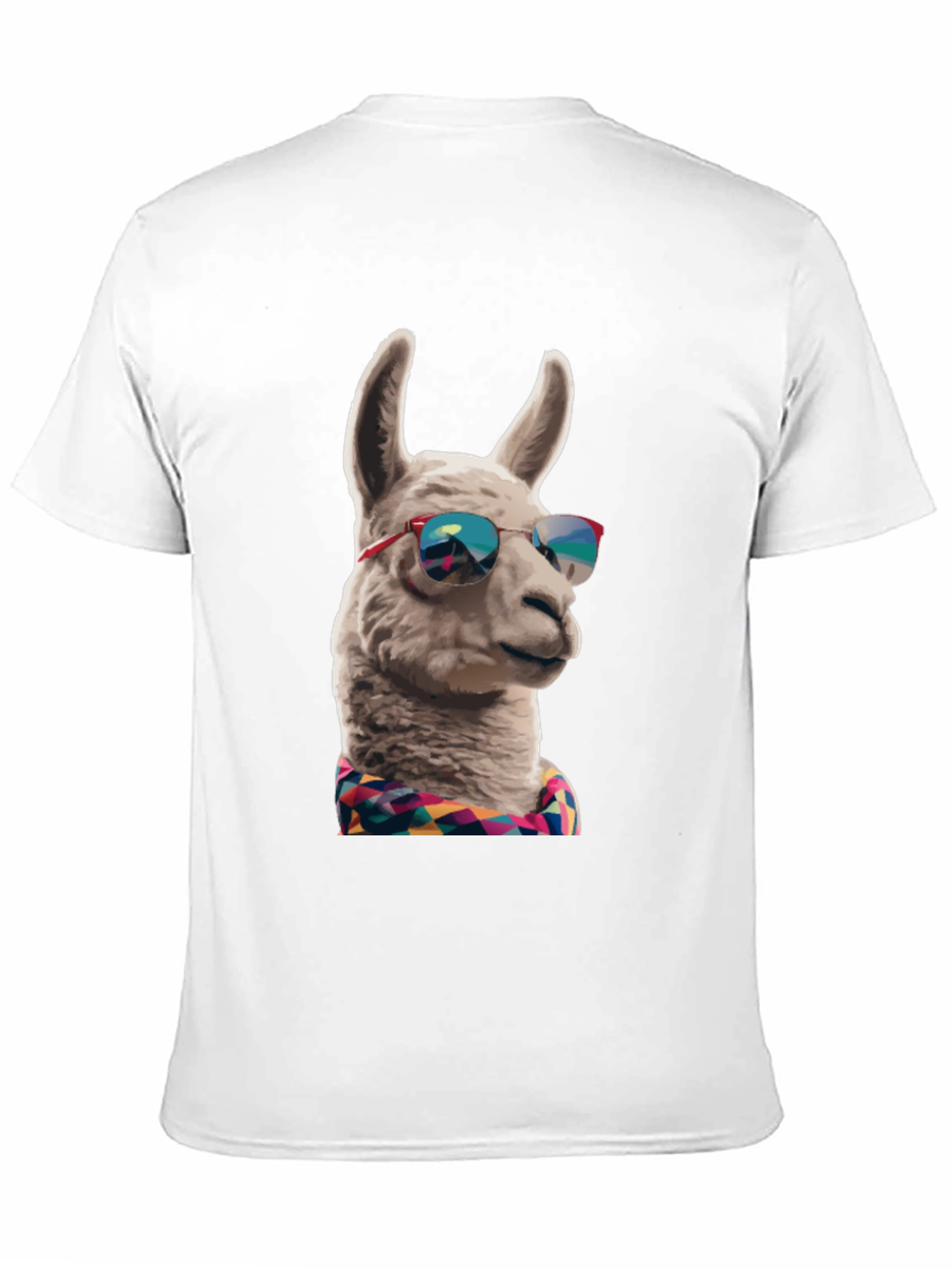 Cool Llama Graphic Tee - Black