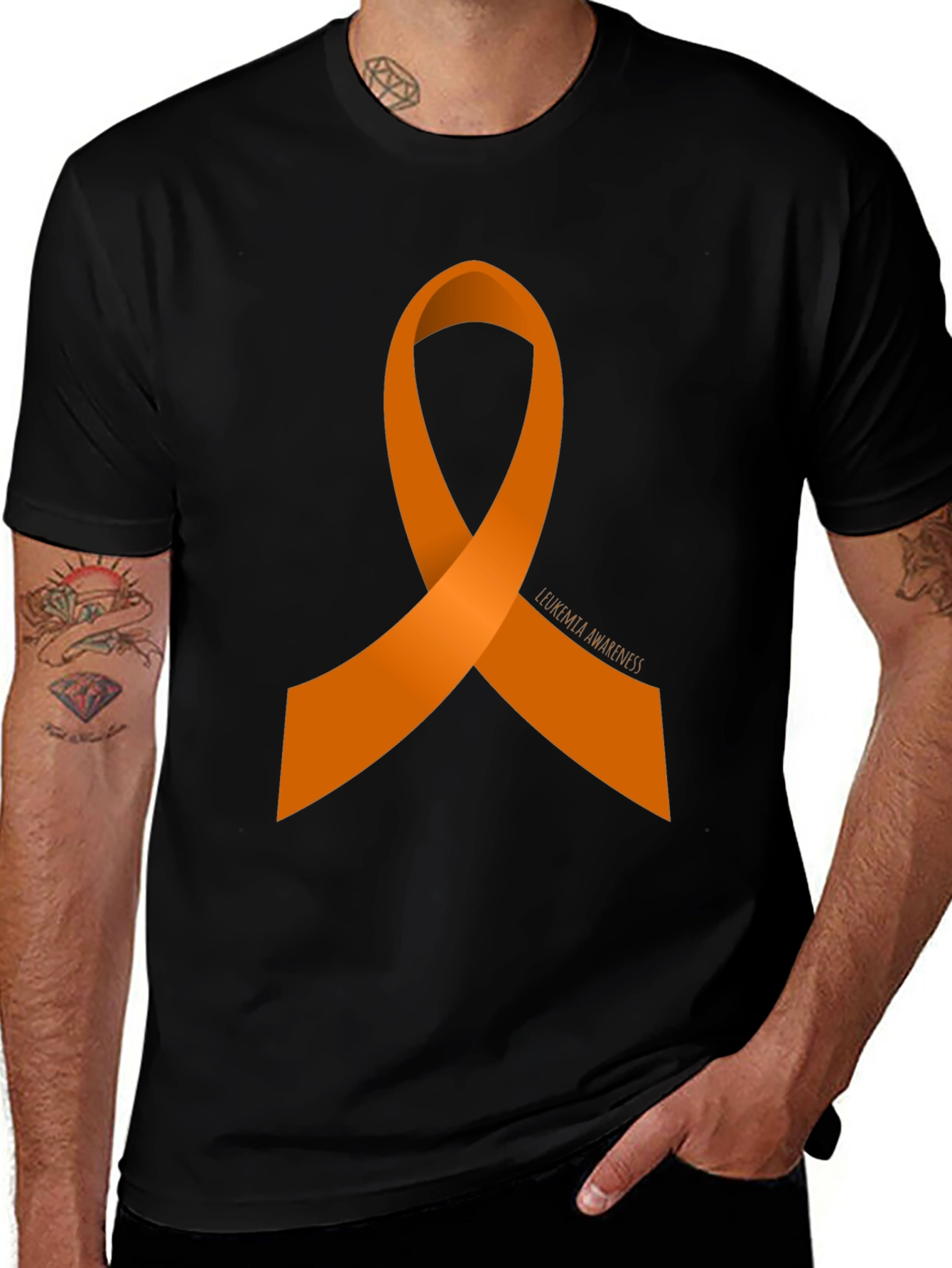 Leukemia Awareness Ribbon T-Shirt