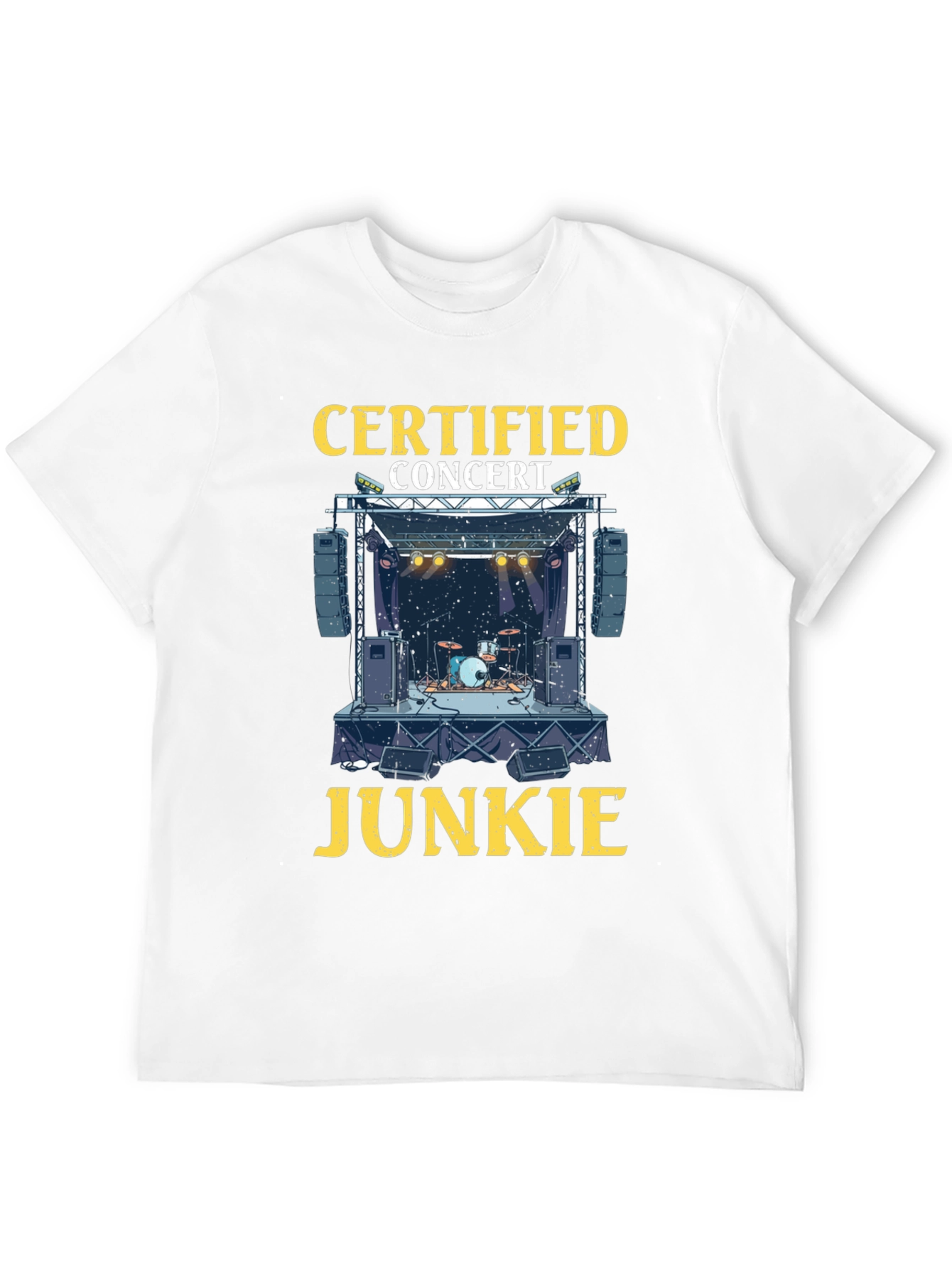 Certified Concert Junkie Graphic T-Shirt