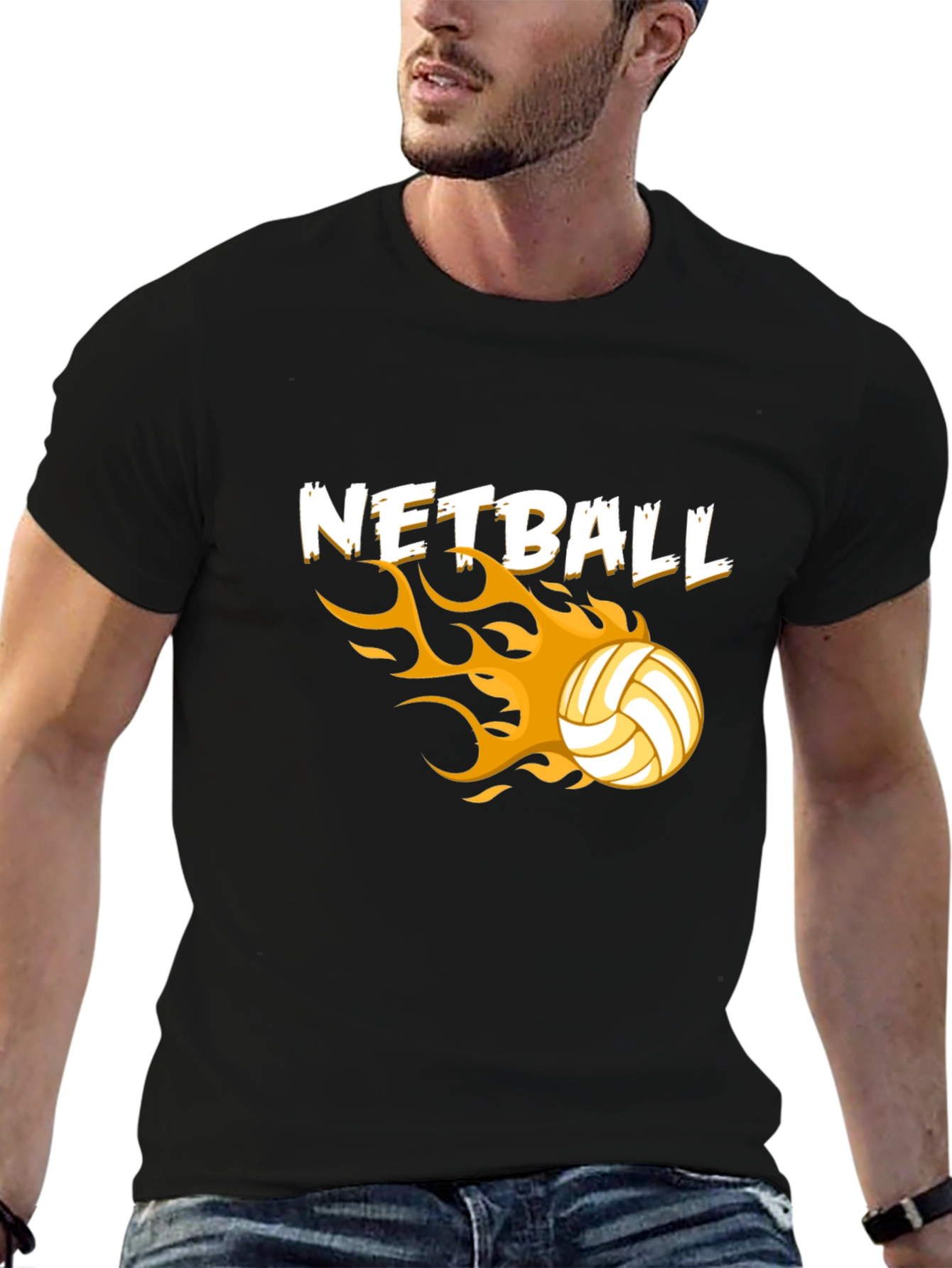 Netball on Fire T-Shirt