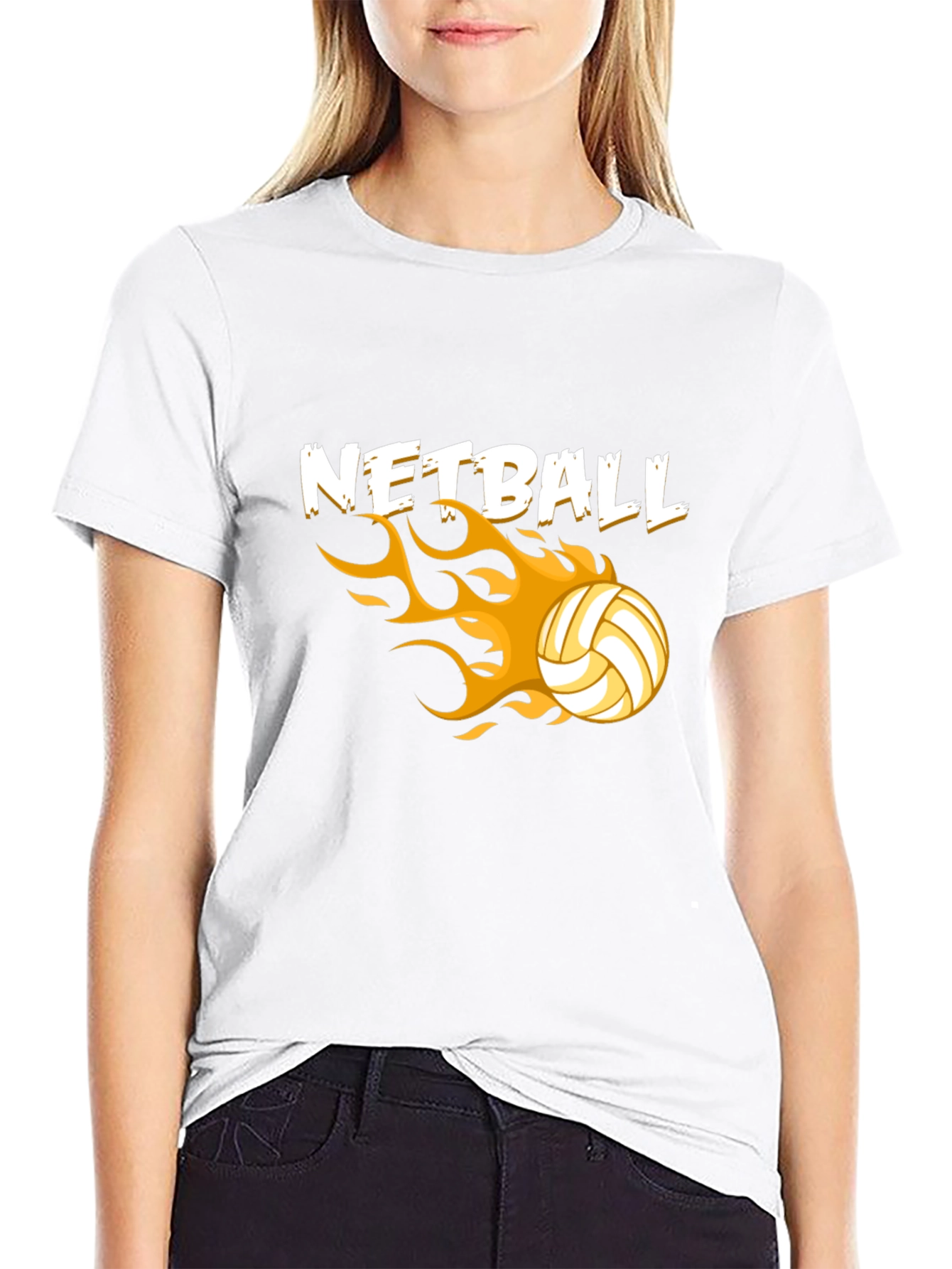 Netball on Fire T-Shirt