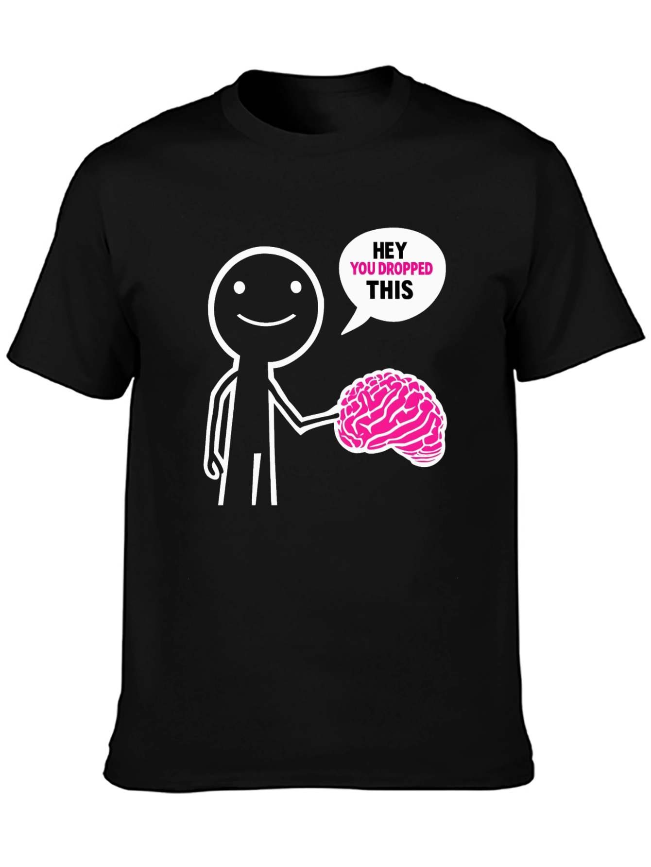 Humorous Brain Drop T-Shirt