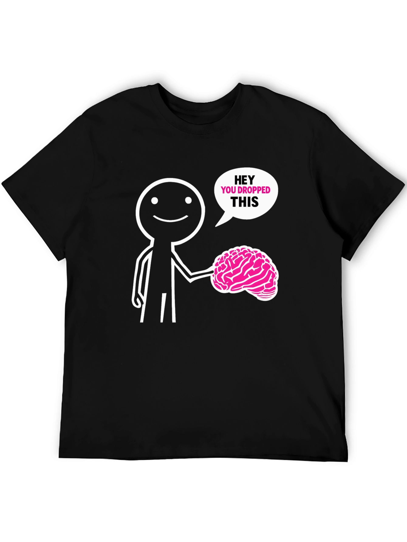 Humorous Brain Drop T-Shirt