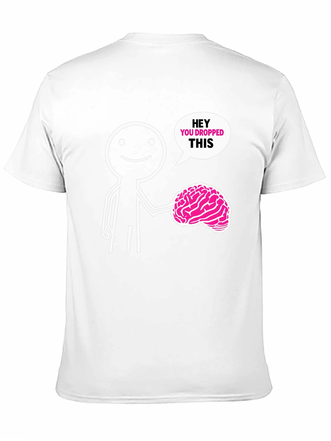 Humorous Brain Drop T-Shirt