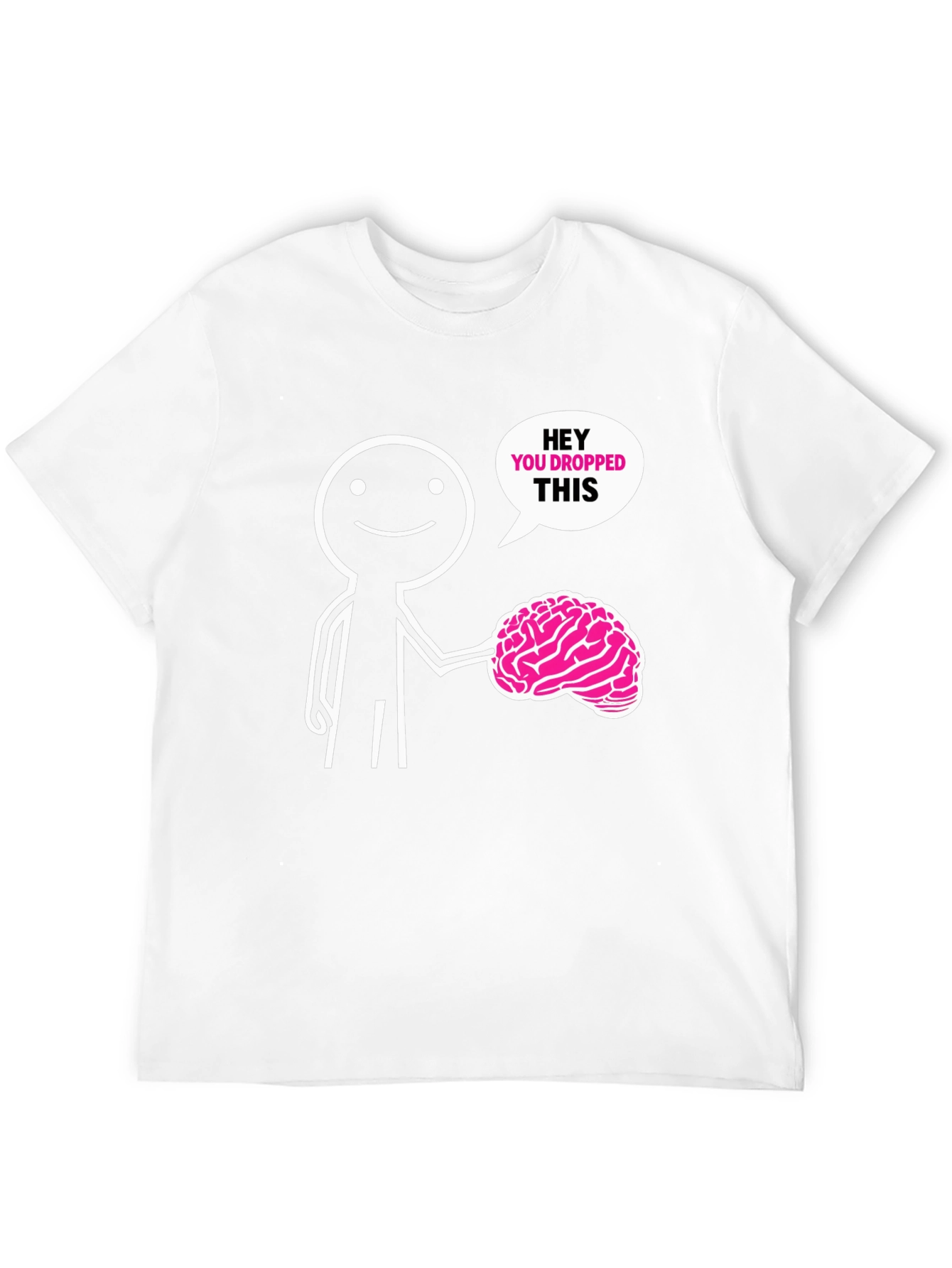 Humorous Brain Drop T-Shirt