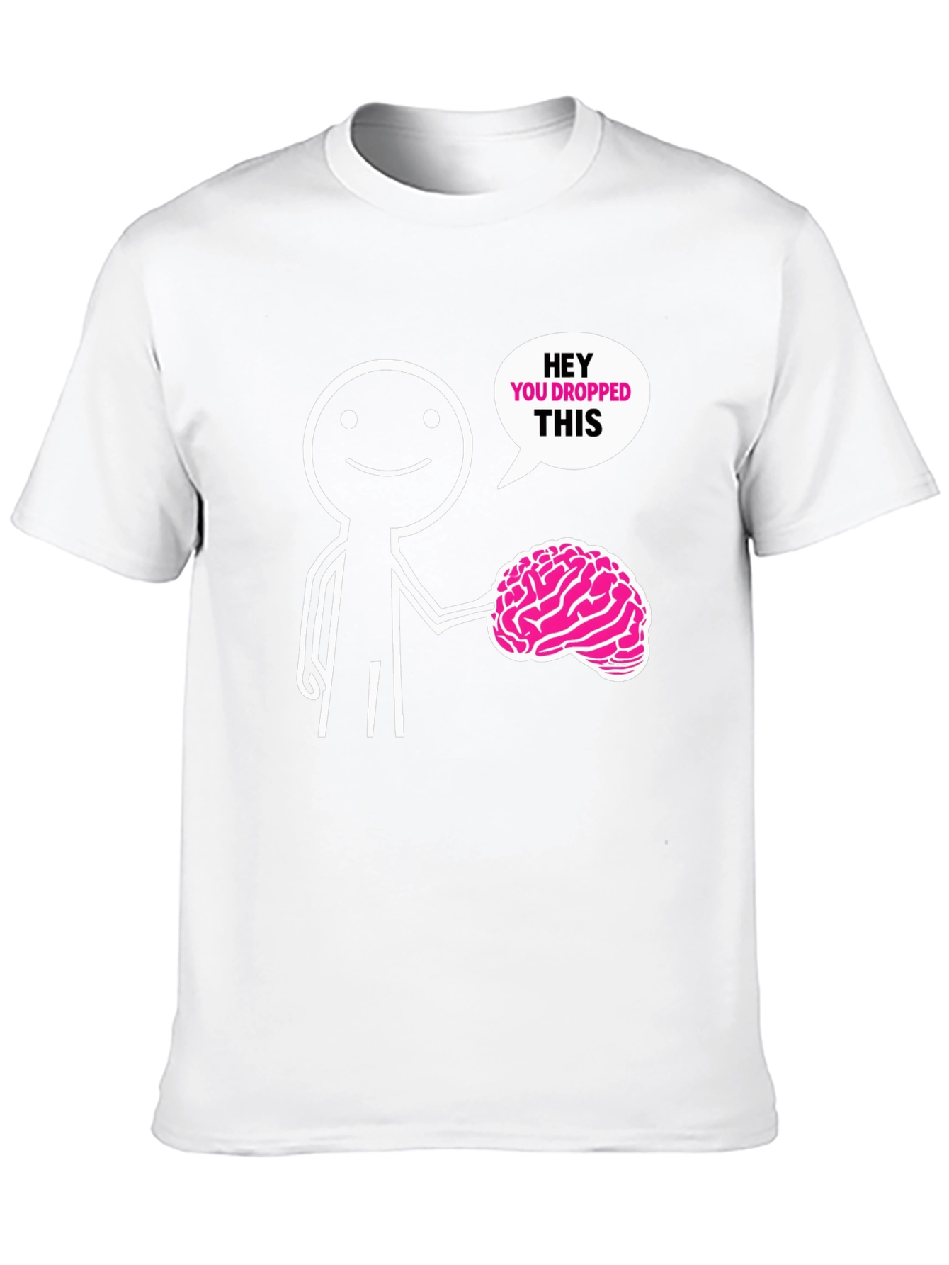 Humorous Brain Drop T-Shirt