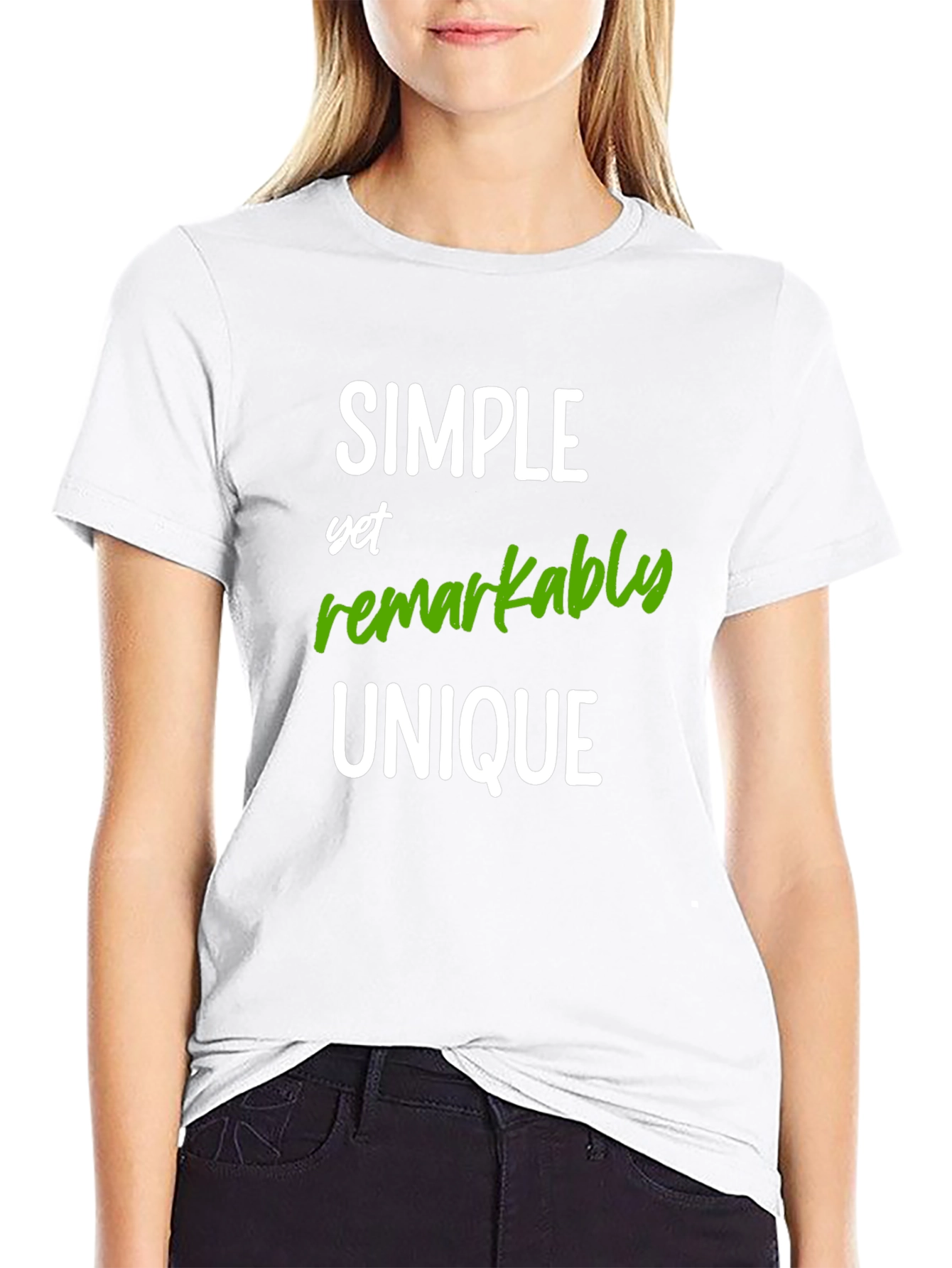Simple Yet Remarkably Unique T-Shirt