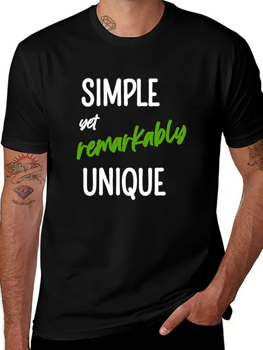 Simple Yet Remarkably Unique T-Shirt