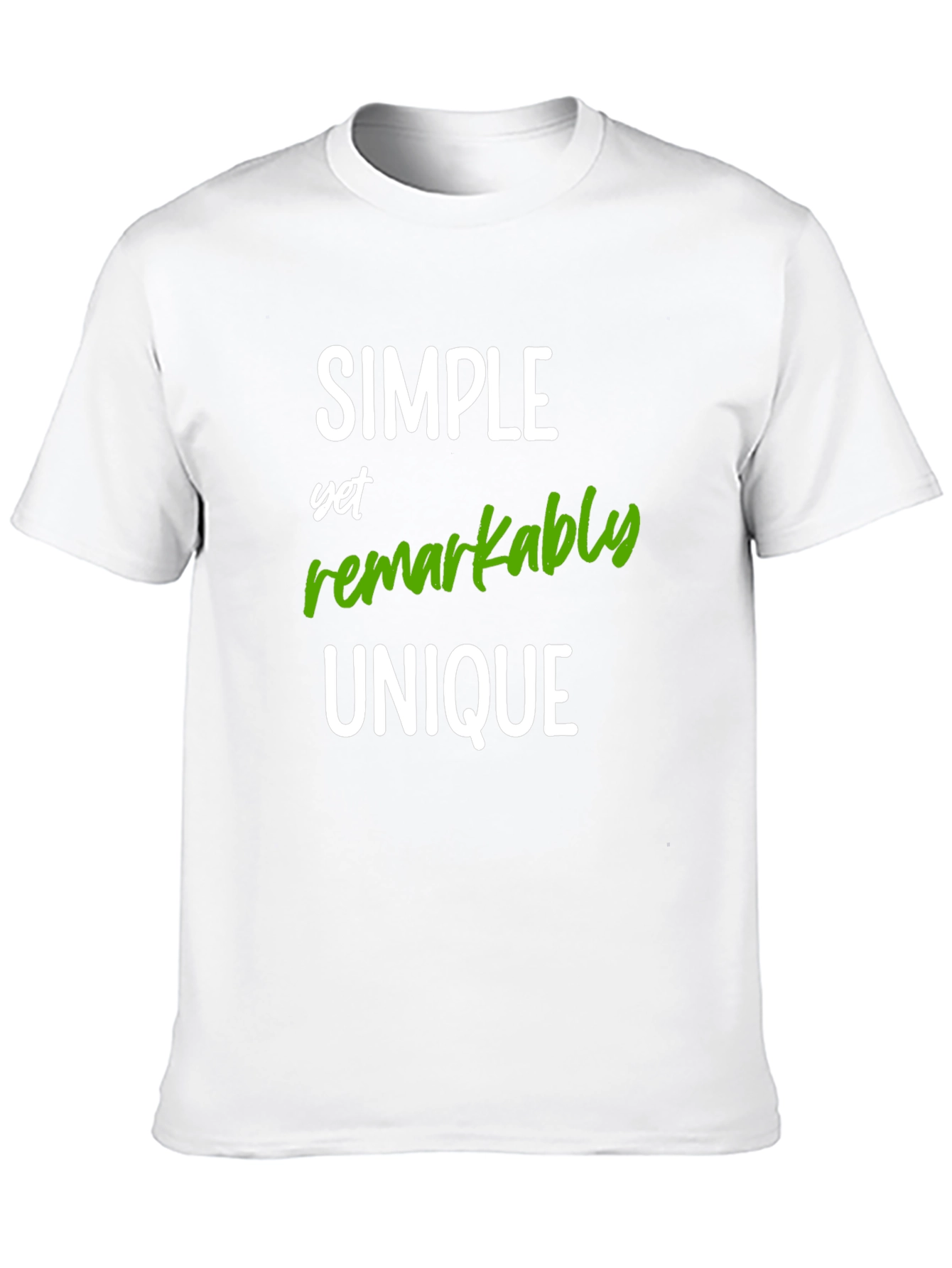 Simple Yet Remarkably Unique T-Shirt