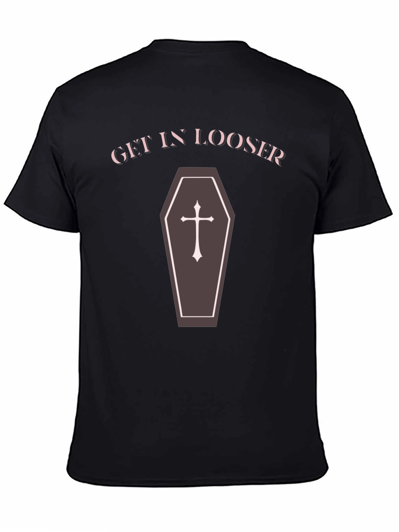 Get In Looser Coffin Graphic Tee