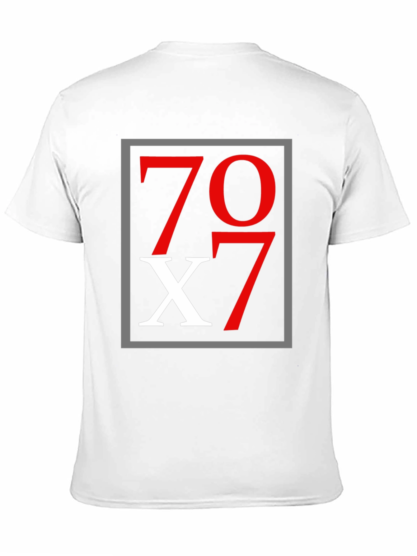 70x7 Graphic Tee - Bold Design Soft Cotton