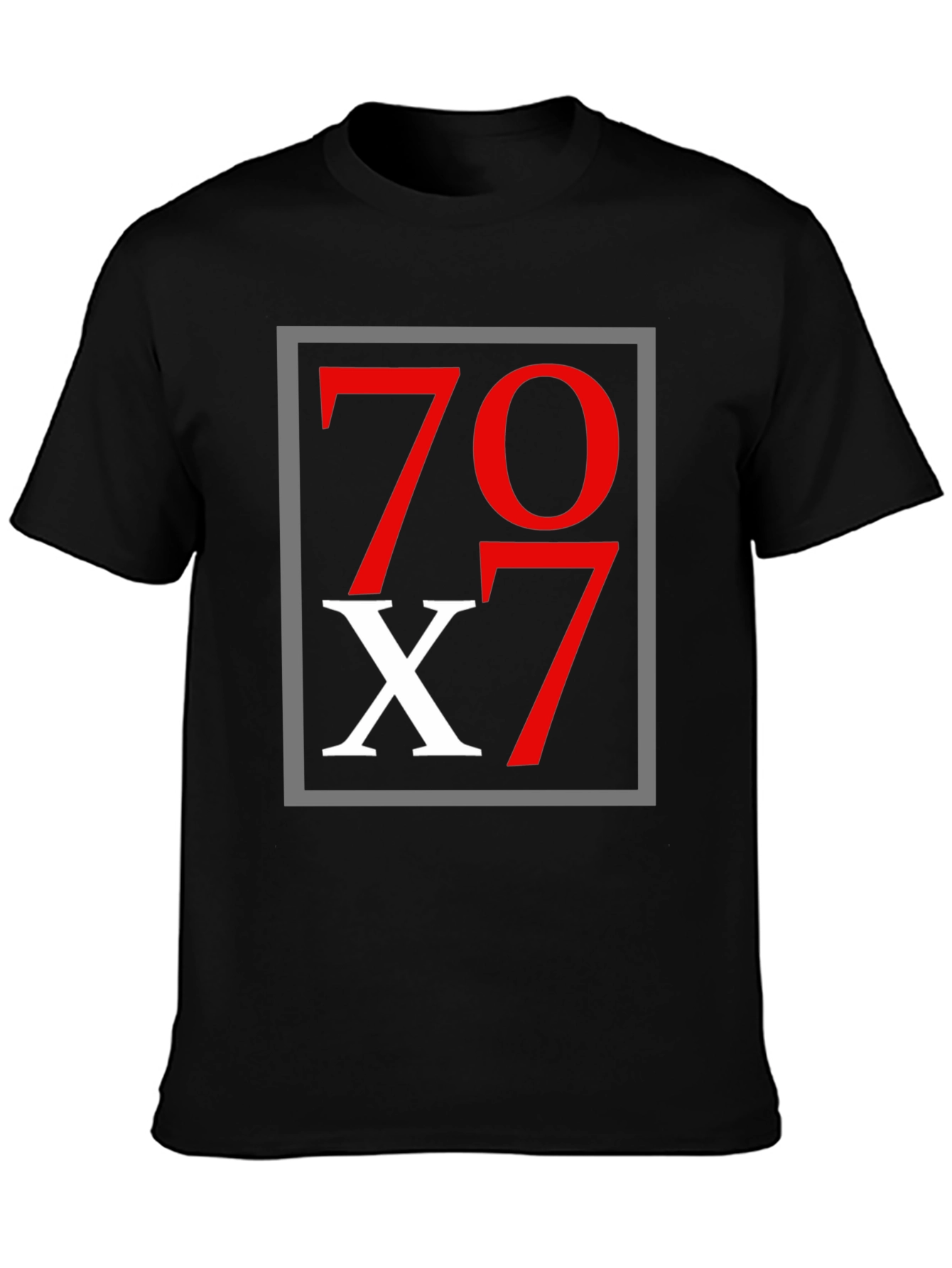 70x7 Graphic Tee - Bold Design Soft Cotton