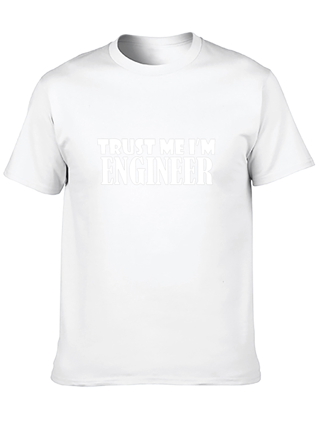 Trust Me Im Engineer T-Shirt - Black
