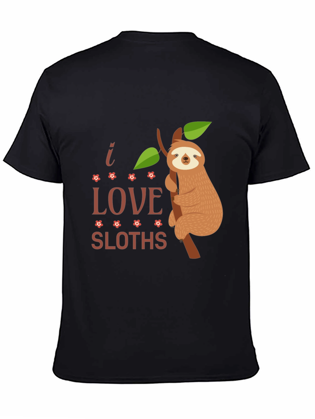 I Love Sloths Graphic Tee