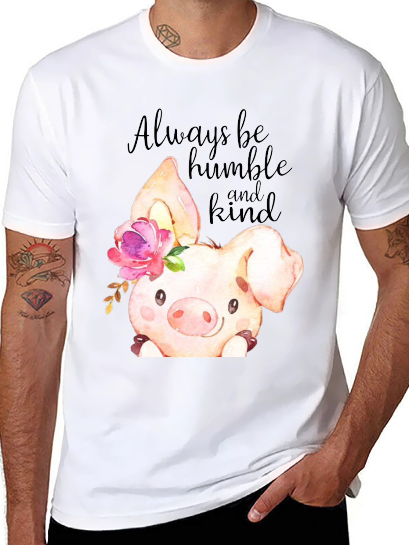 Humble & Kind Piglet Graphic Tee