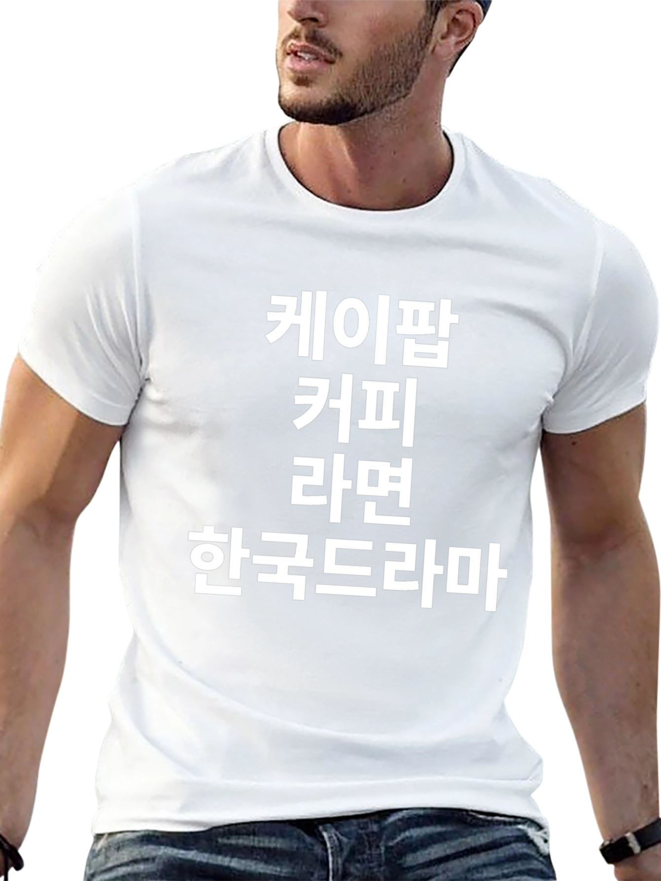 K-Pop Coffee Ramen K-Drama Graphic Tee