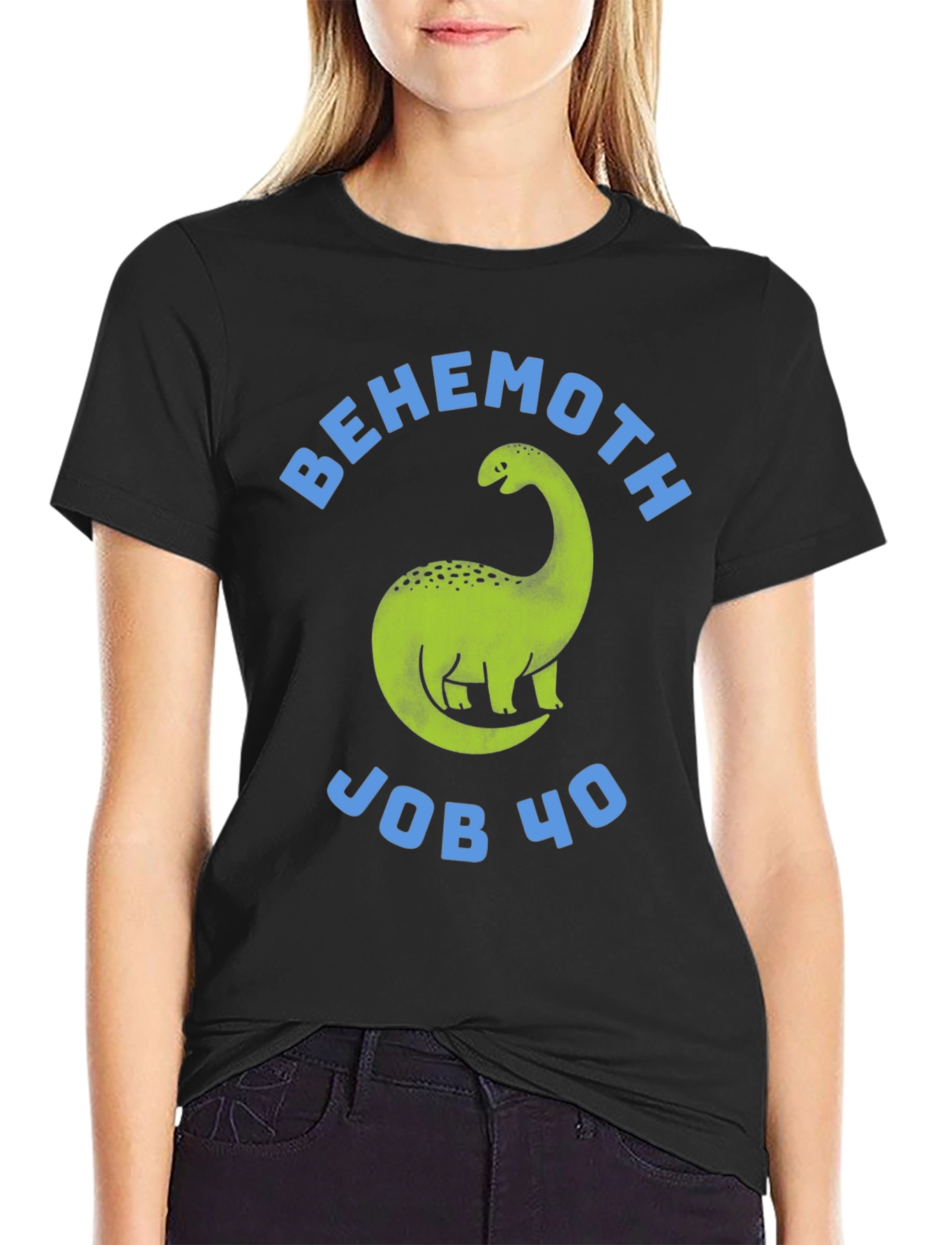 Behemoth Job 40 Dinosaur T-Shirt