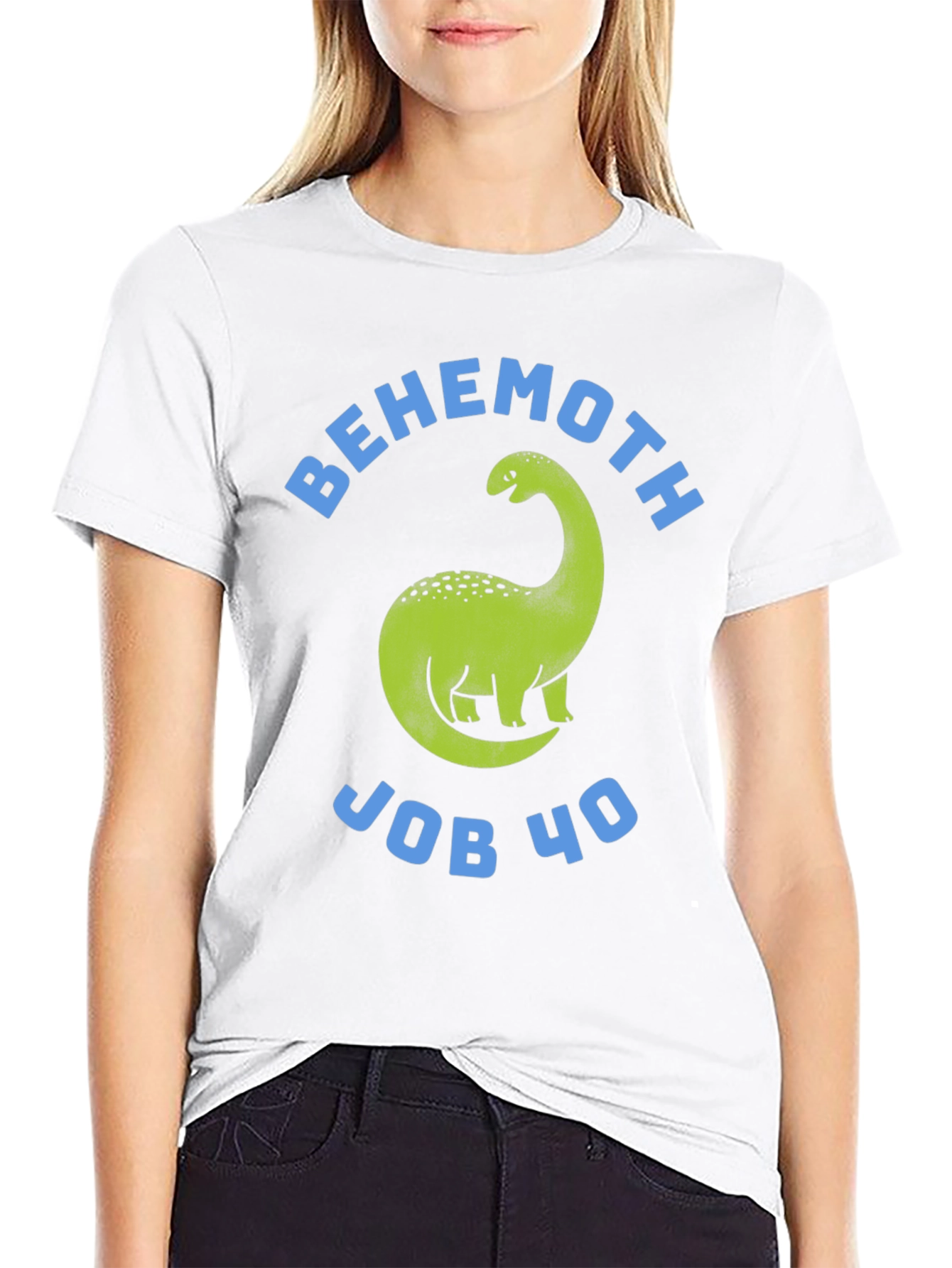 Behemoth Job 40 Dinosaur T-Shirt