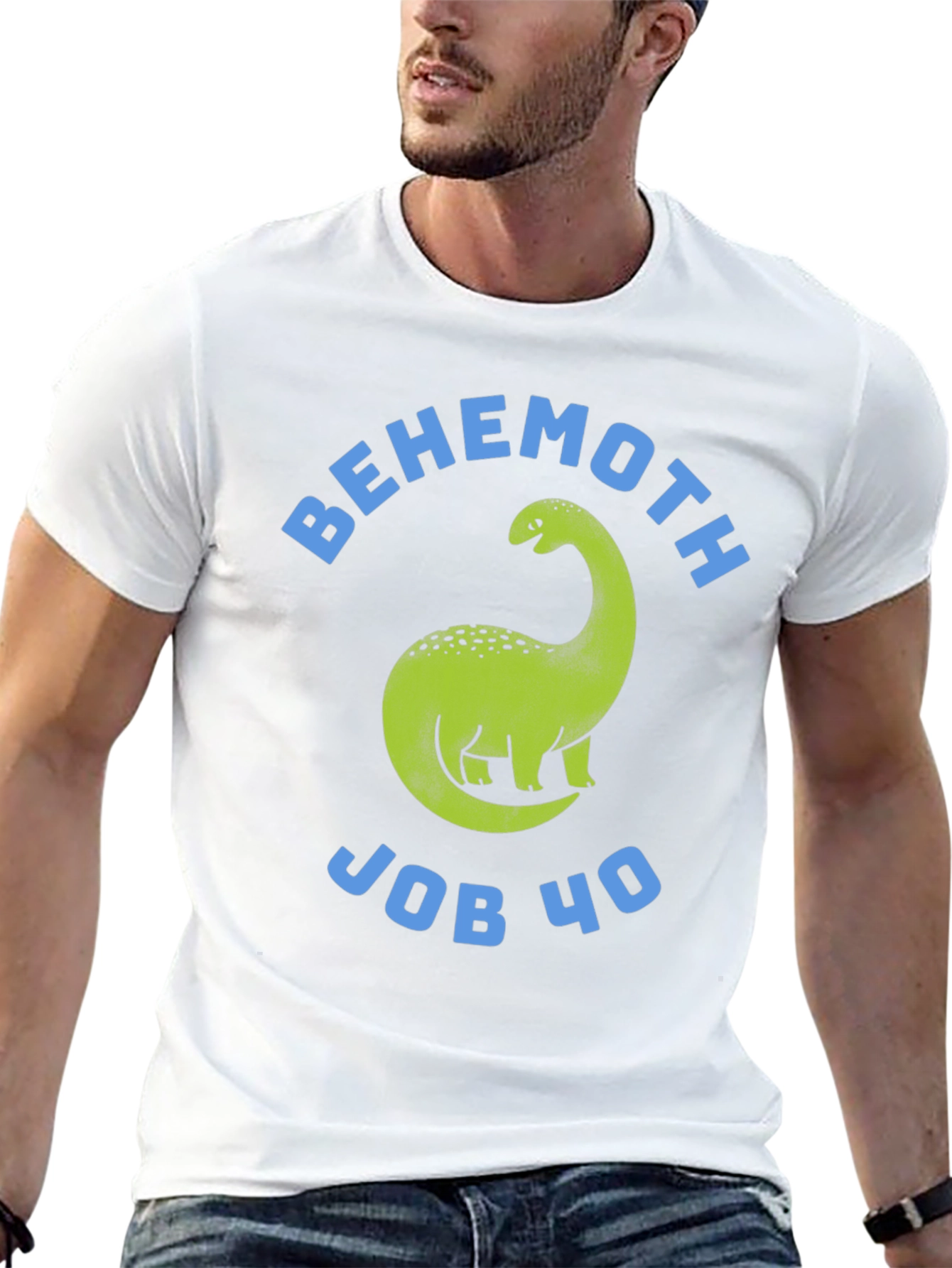 Behemoth Job 40 Dinosaur T-Shirt