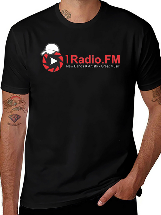 1Radio.FM Graphic Tee - New Bands & Artists