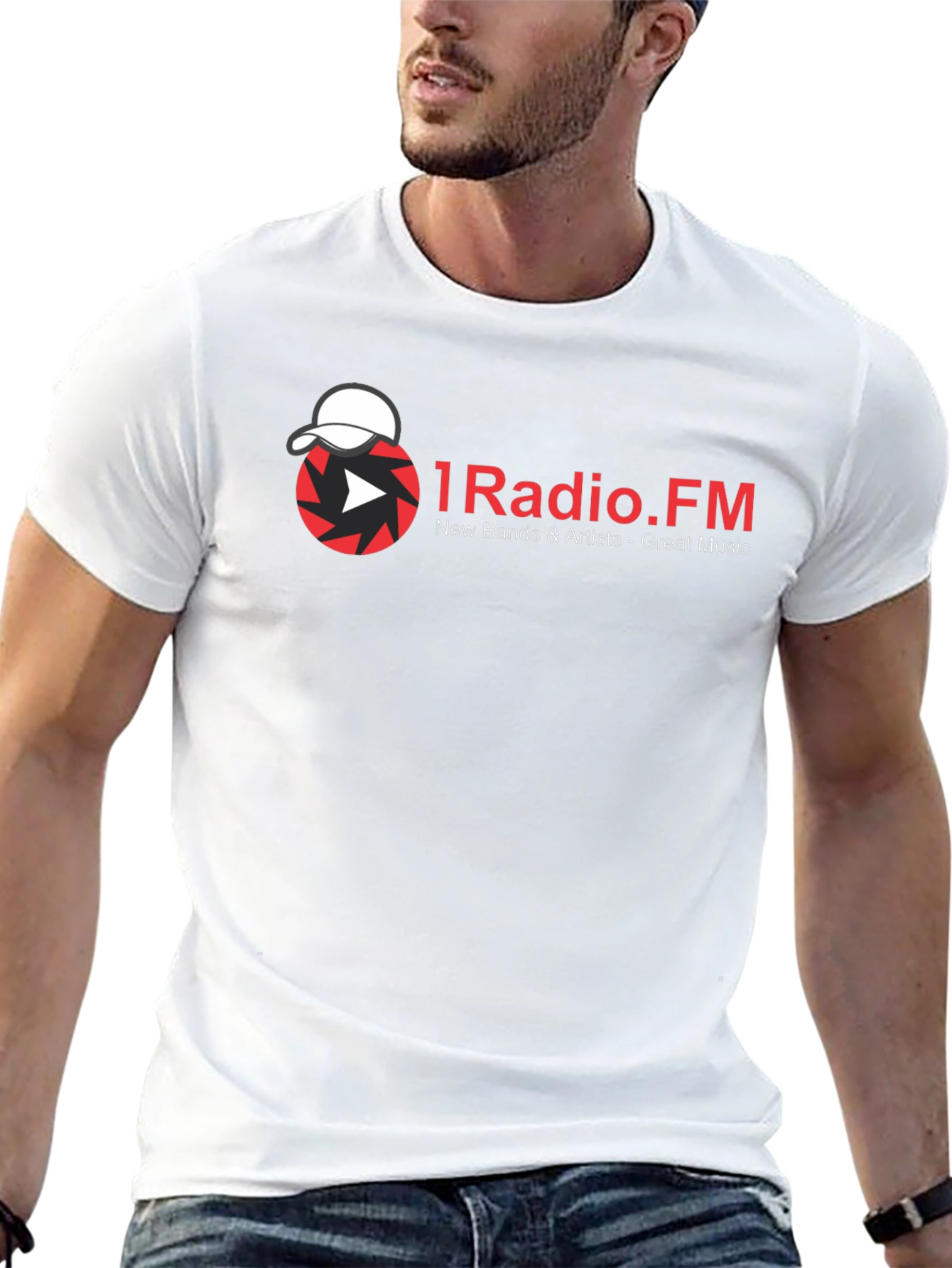 1Radio.FM Graphic Tee - New Bands & Artists