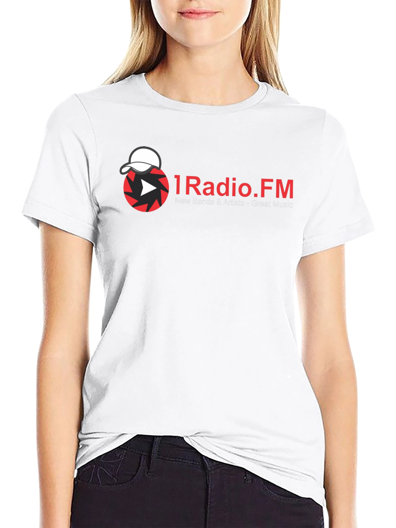 1Radio.FM Graphic Tee - New Bands & Artists