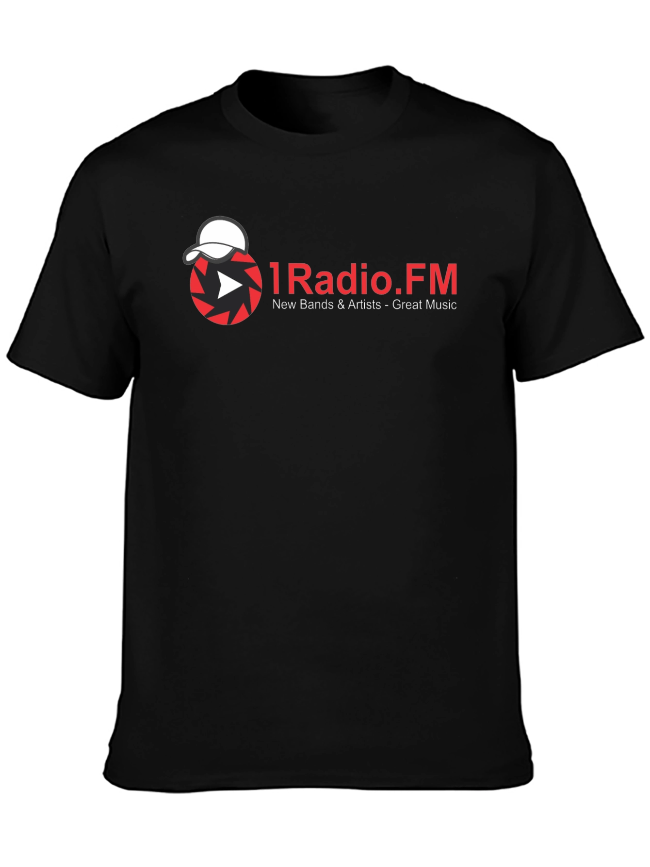 1Radio.FM Graphic Tee - New Bands & Artists